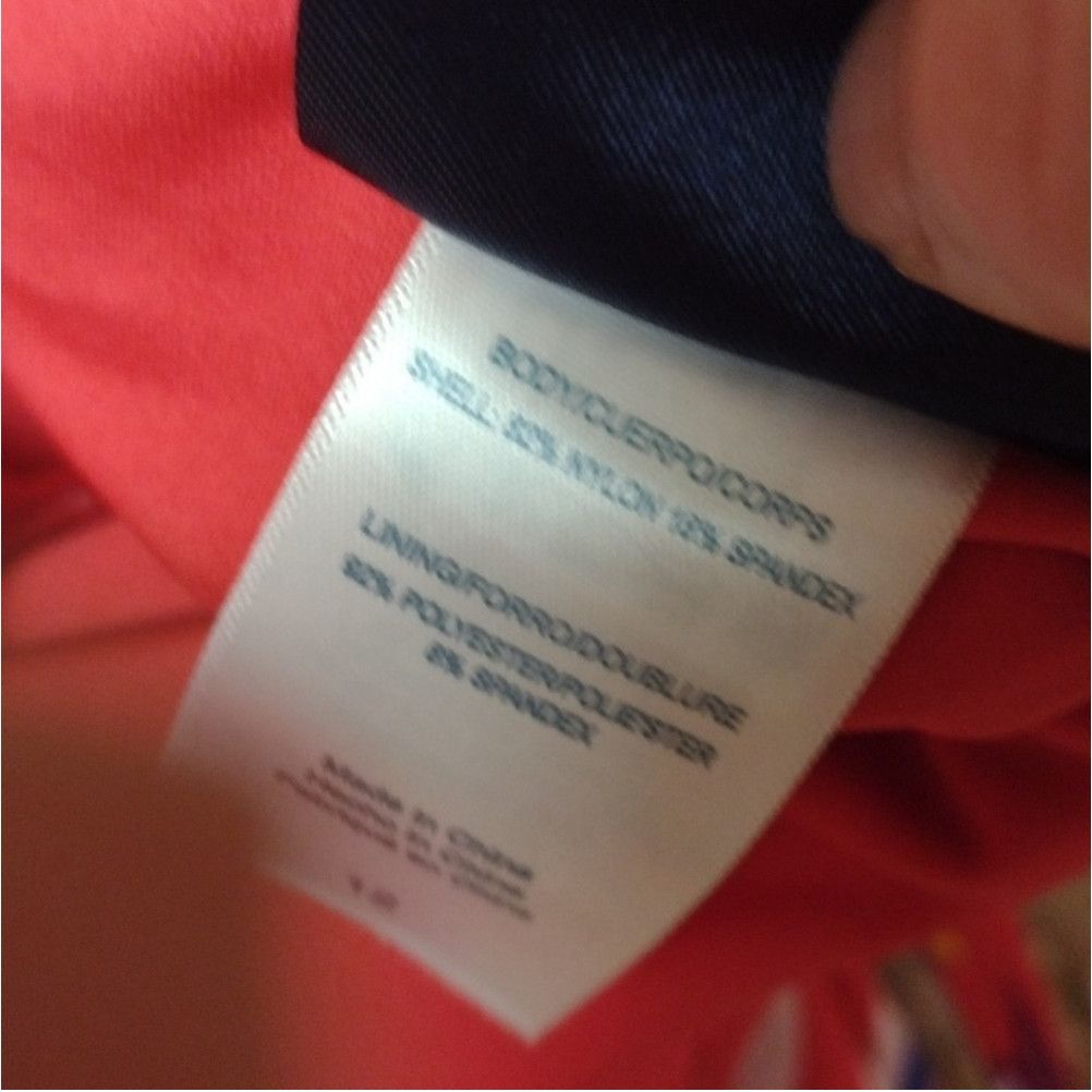 Other Caribbean Joe floral coral swimsuit size 12 Size ONE SIZE - 4 Thumbnail