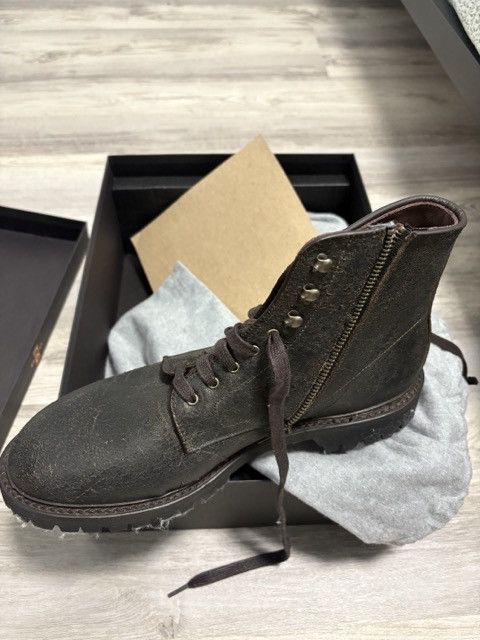 Allen Edmonds Allen Edmonds Men's Leather Zip Boots Size US 9 / EU 42 - 9 Thumbnail