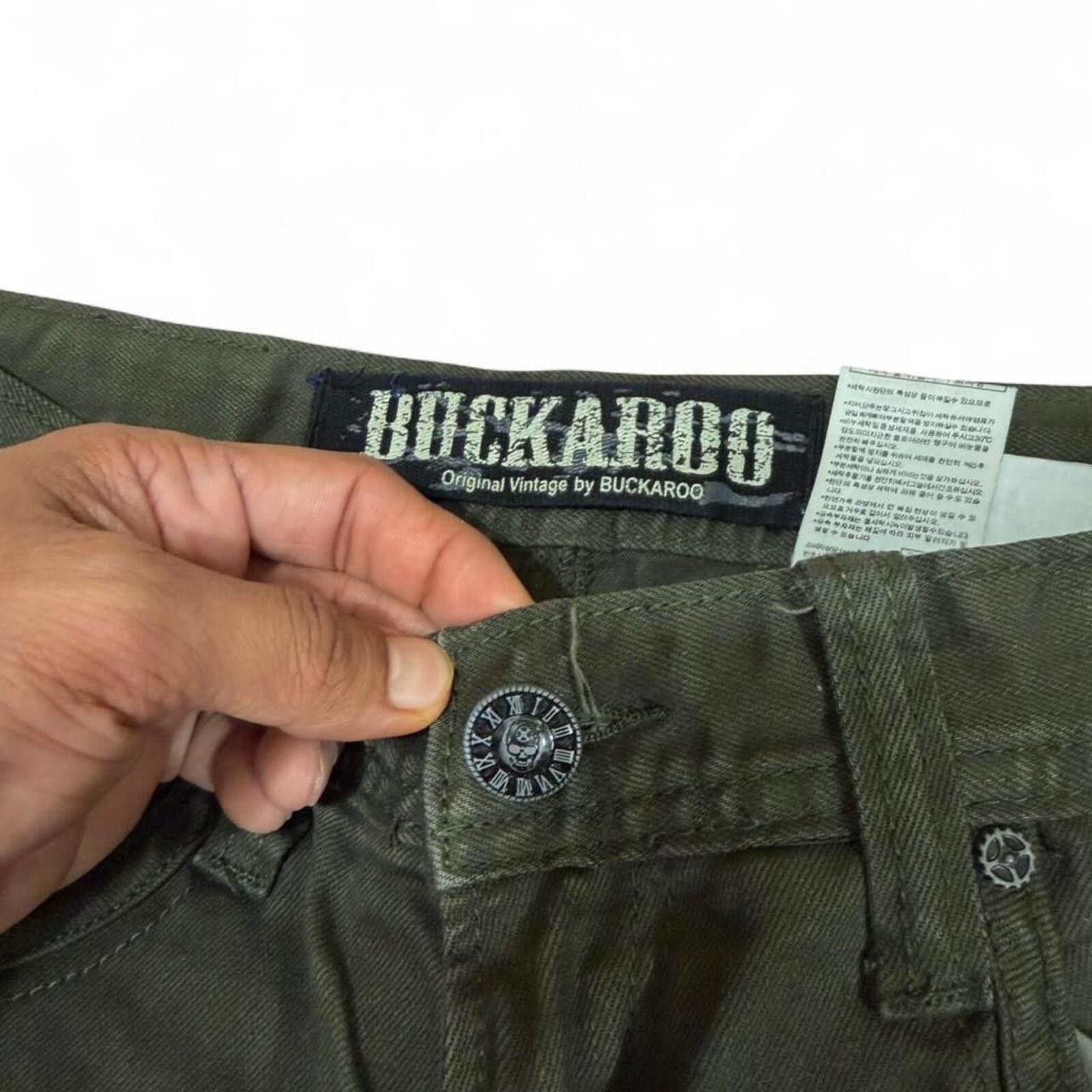 Other Buckaroo green cargo denim pants Size US 30 / EU 46 - 5 Thumbnail