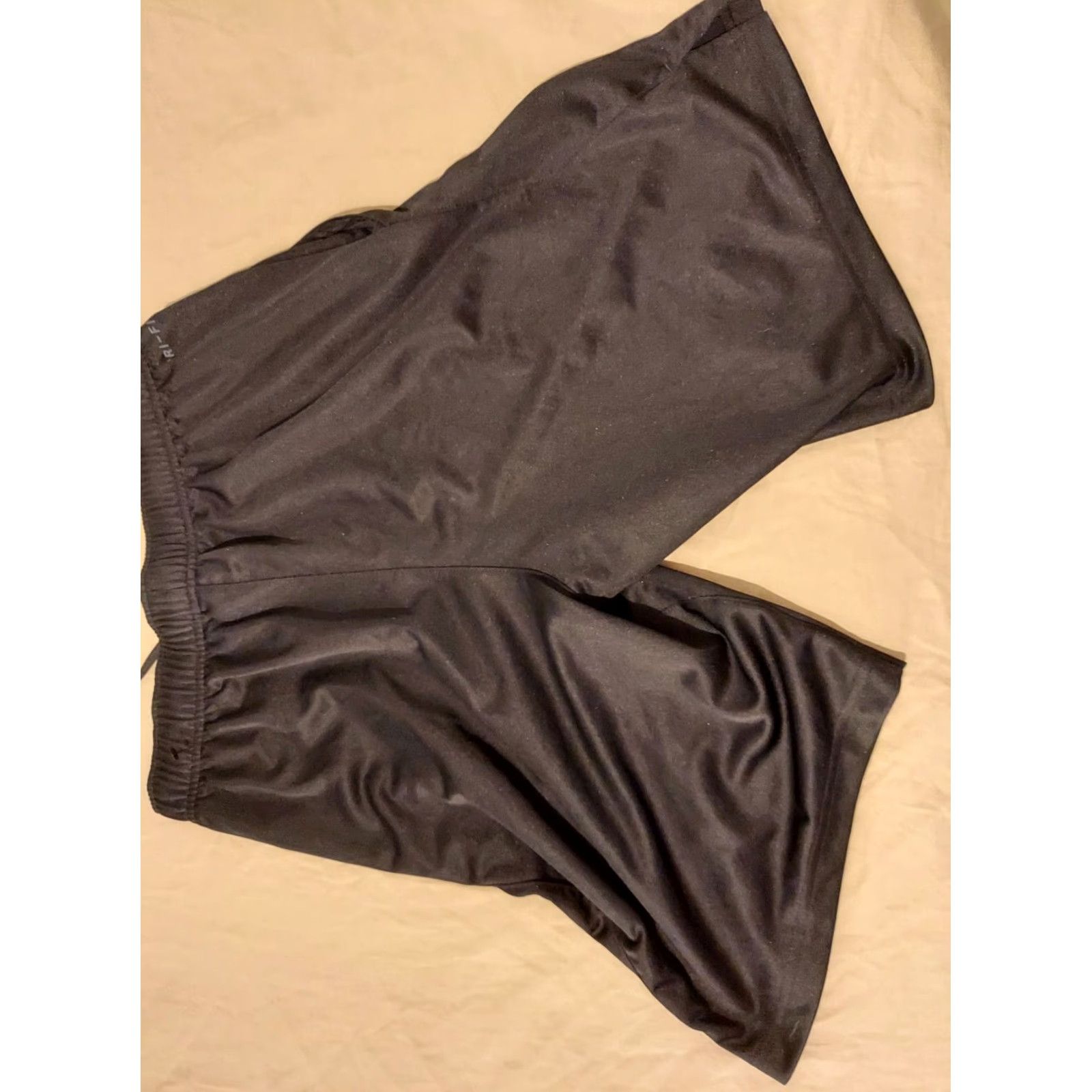 Nike Nike Shorts Mens Small S Black Athletic Gym Workout Activewear Size US 29 - 2 Thumbnail