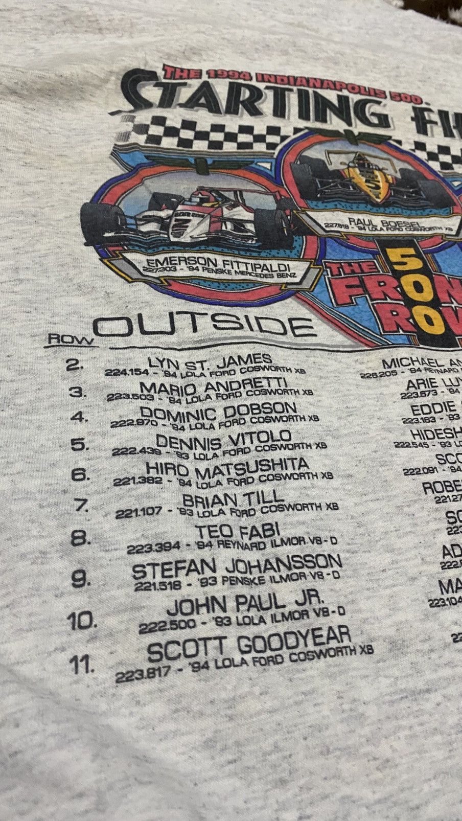 Indian Motorcycle × Vintage VINTAGE 1994 Indianapolis 500 Size US M / EU 48-50 / 2 - 6 Thumbnail
