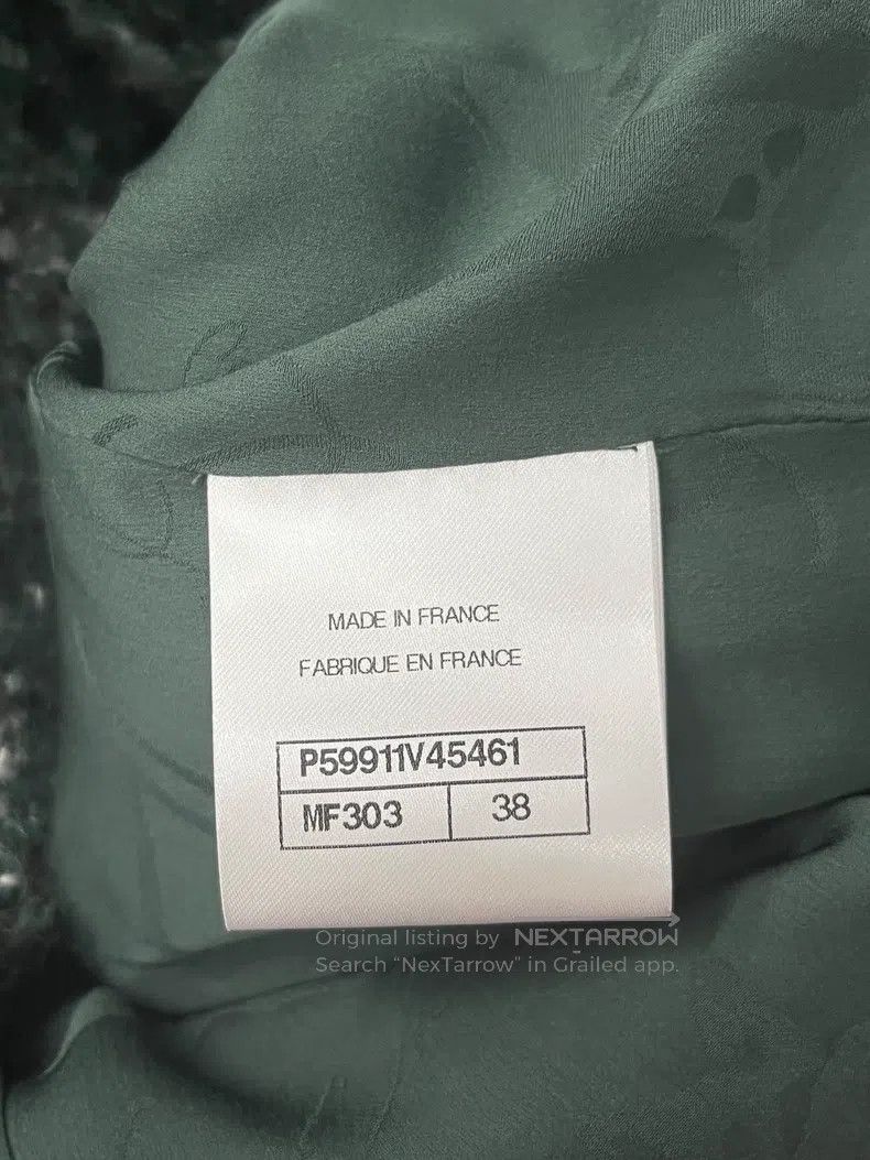 Chanel Chanel Forest Series Great Best Dark Green Jacket Size XS / US 0-2 / IT 36-38 - 5 Thumbnail