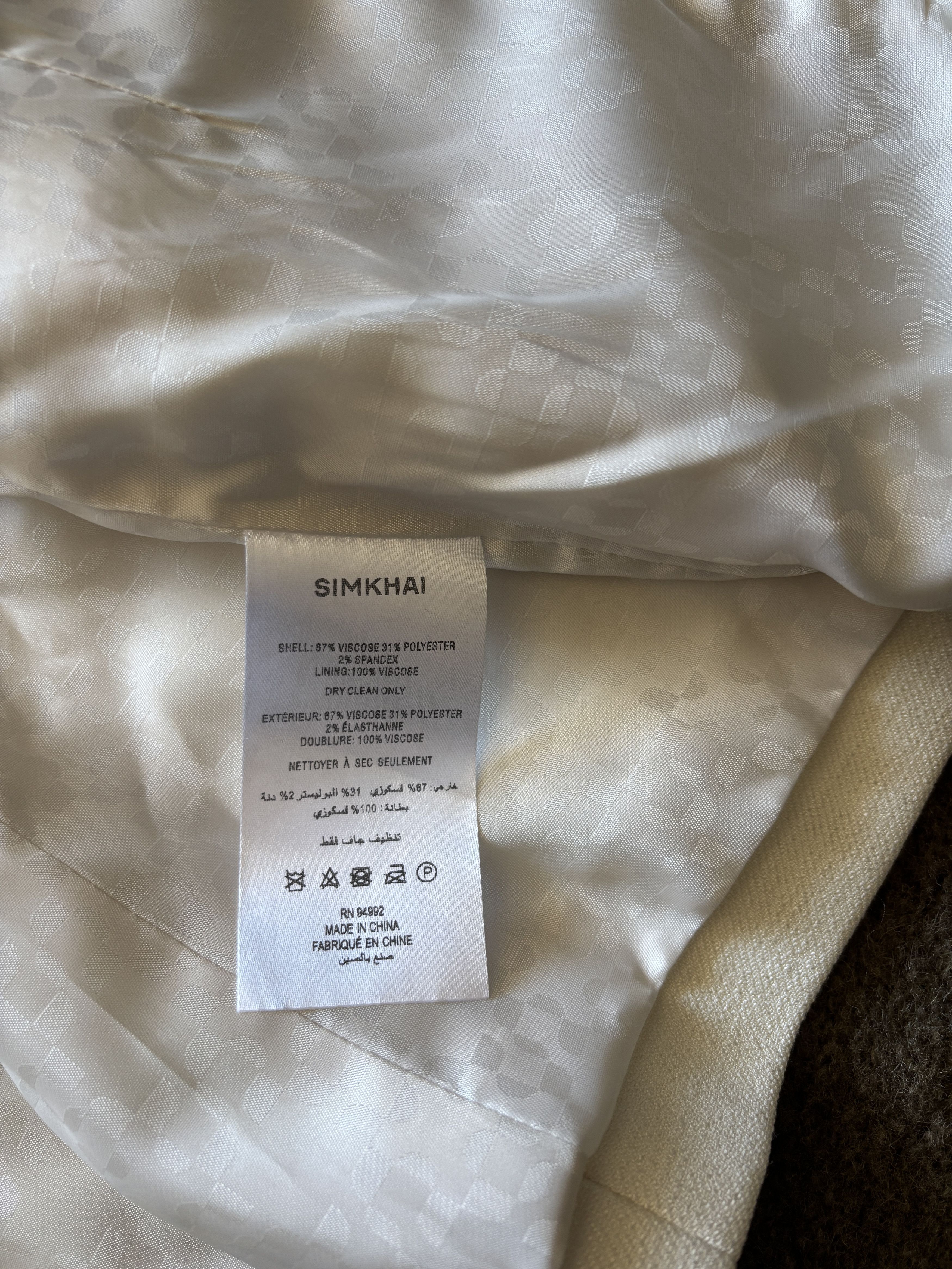 Simkhai Simkhai Mens Blazer Size 42R - 5 Thumbnail