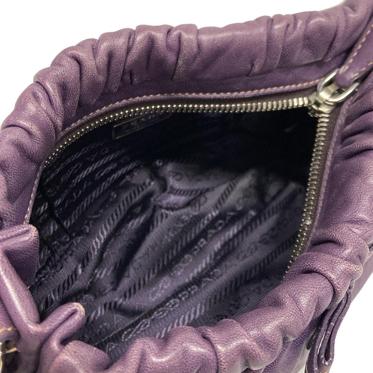 Prada PRADA Triangle Logo Handbag BR3927 Size ONE SIZE - 10 Thumbnail