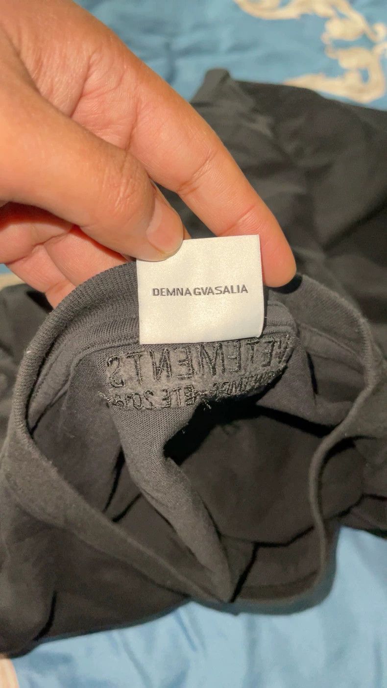 Vetements Vetements 23ss slogan short-sleeve T-shirt + Size: L Size US L / EU 52-54 / 3 - 7 Thumbnail