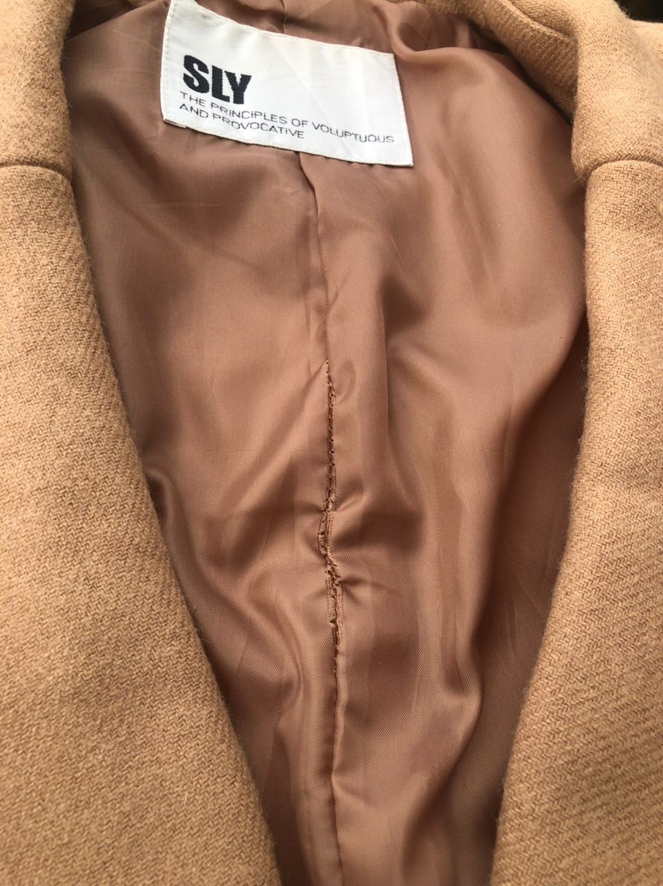 Issey Miyake × Japanese Brand Vintage SLY by Issey Miyake Coat Jacket Size US S / EU 44-46 / 1 - 5 Thumbnail