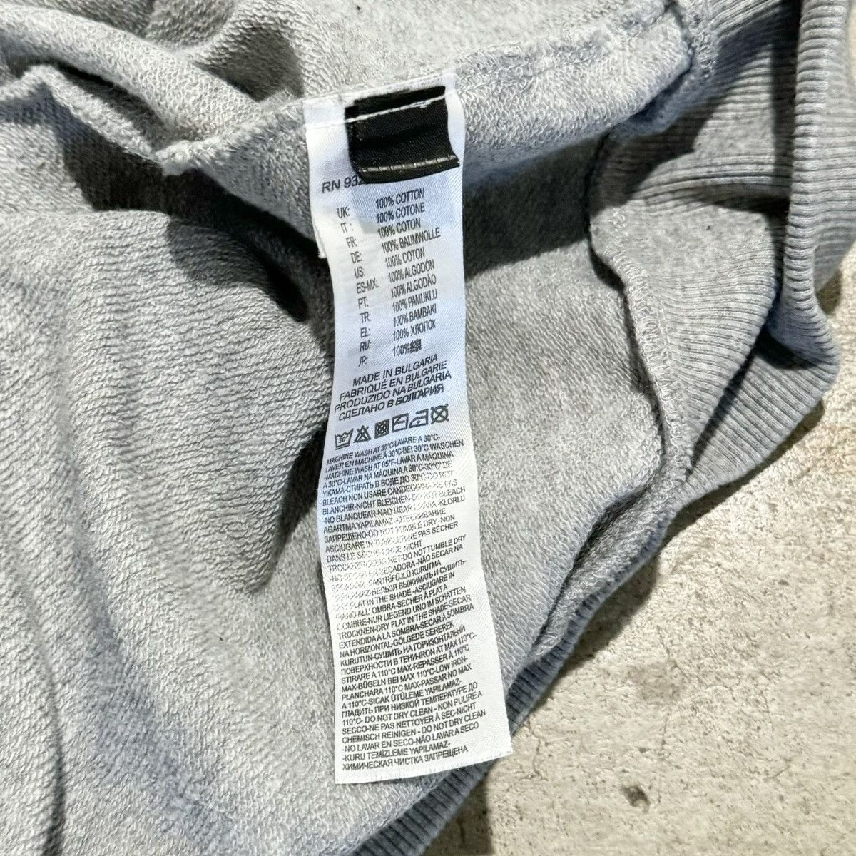Diesel DEAIGNER DIESEL GREY SWEATSHIRT! Size US XL / EU 56 / 4 - 8 Thumbnail