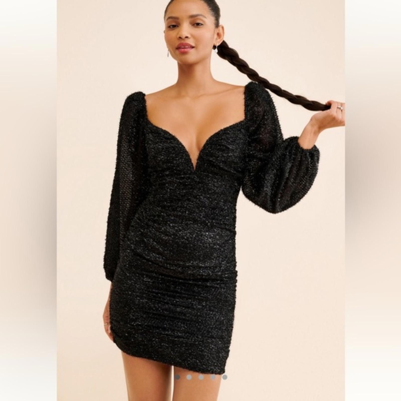 AUTRY ASTR sz 6 MEDIUM party NYE dress metallic sparkle Mini Size M / US 6-8 / IT 42-44 - 1 Thumbnail