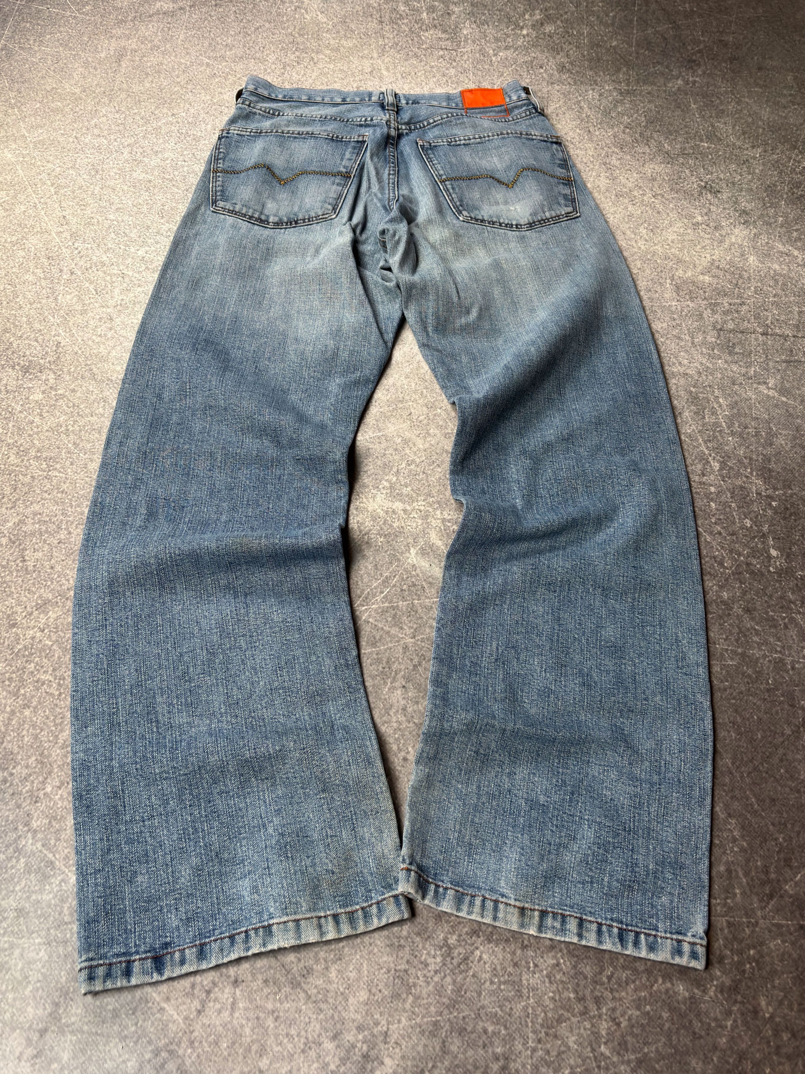 Hugo Boss HYSTERIC GLAMOUR JAPANESE TYPE HUGO BOSS WASHED JEANS Size US 30 / EU 46 - 1 Thumbnail
