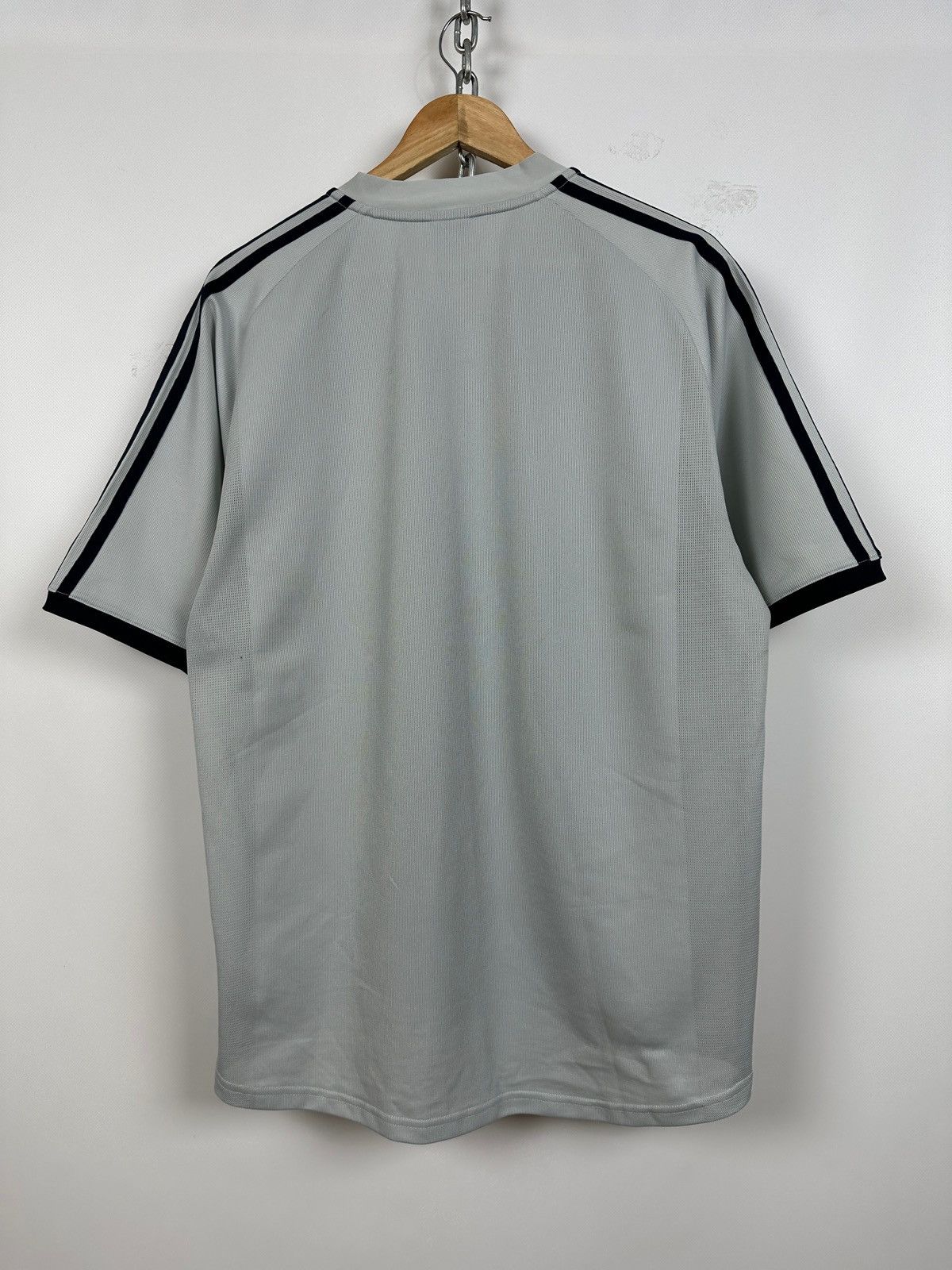 Adidas 2002 Vintage Adidas Newcastle United Away Soccer Jersey Size US L / EU 52-54 / 3 - 2 Thumbnail