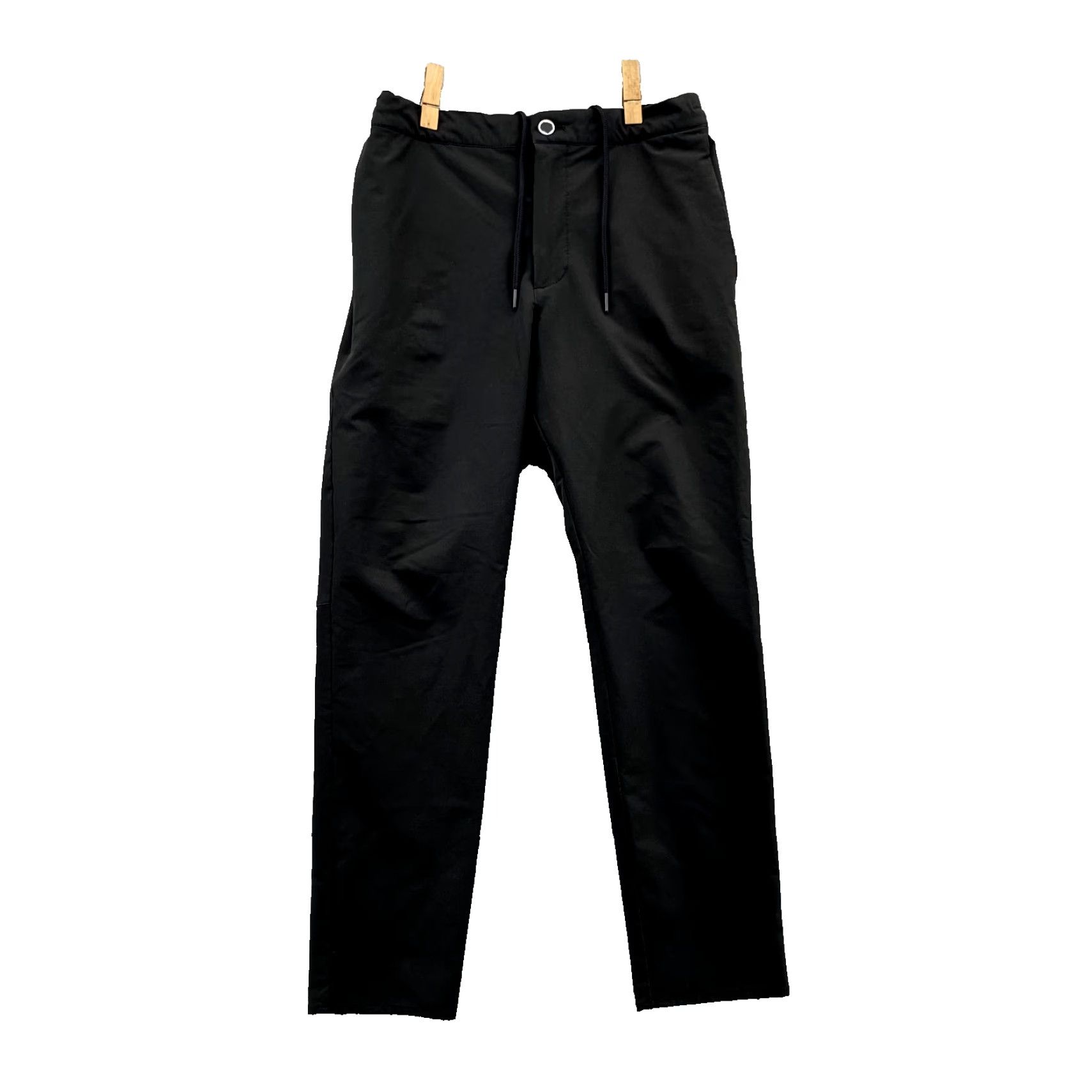 Banana Republic Banana Republic Pants Mens 30X32 Black Slim Tapered Chino Academia Preppy Size US 30 / EU 46 - 2 Thumbnail