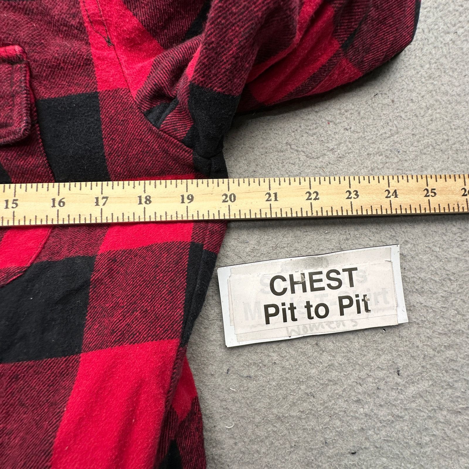 Levi's Levis Red Black Buffalo Plaid Jacket Small Sherpa Lined Size US S / EU 44-46 / 1 - 5 Thumbnail