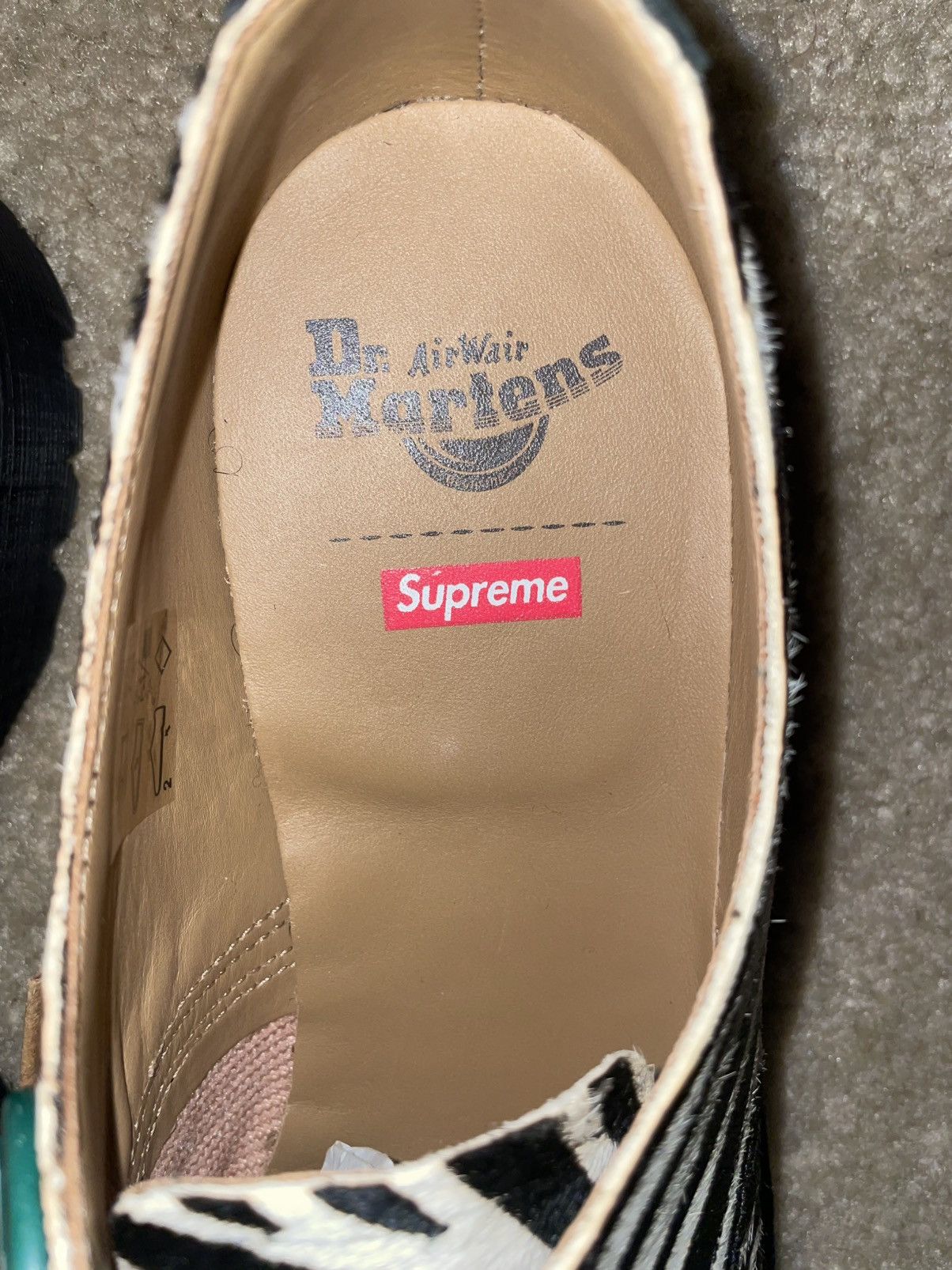 Dr. Martens × Supreme Dr. Martens x Supreme 2046 Zebra Oxfords Size US 11 / EU 44 - 9 Thumbnail