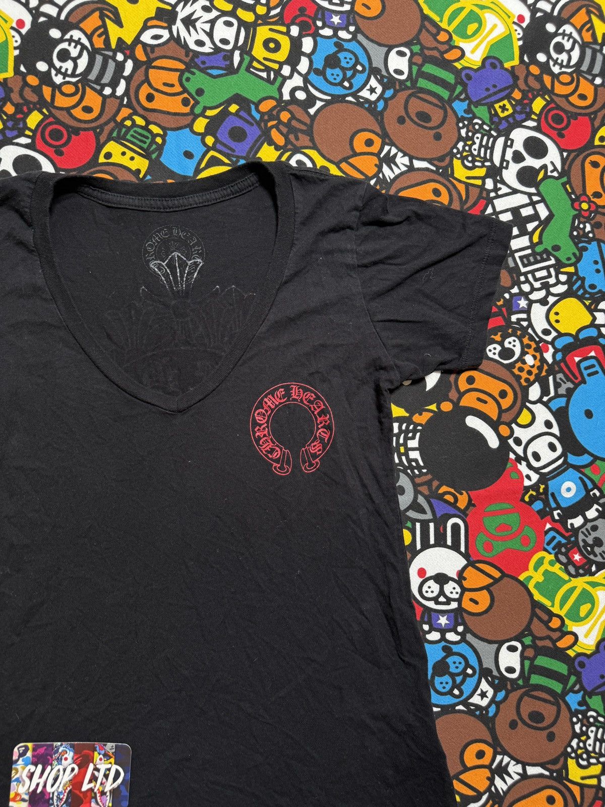 Chrome Hearts Chrome Hearts Womens Multi Cemetery Logo Tee Size M / US 6-8 / IT 42-44 - 4 Thumbnail