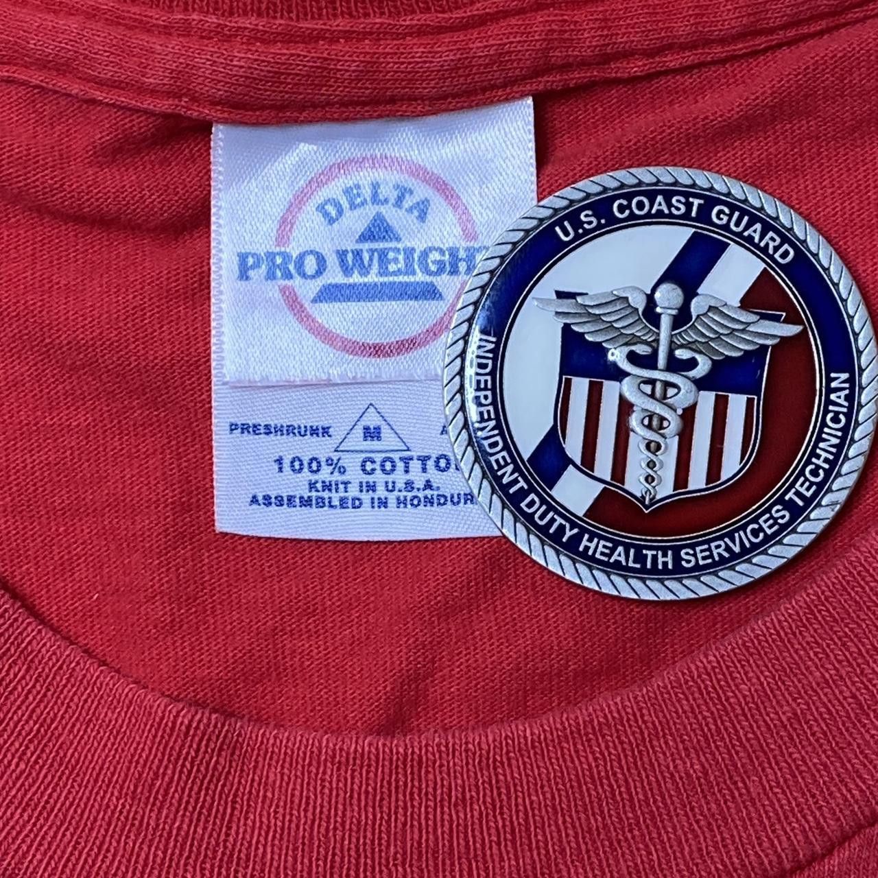 Delta Vintage Lynchburg Biker Rally 2004 Red Biker Tee Size Medium Size US M / EU 48-50 / 2 - 4 Thumbnail