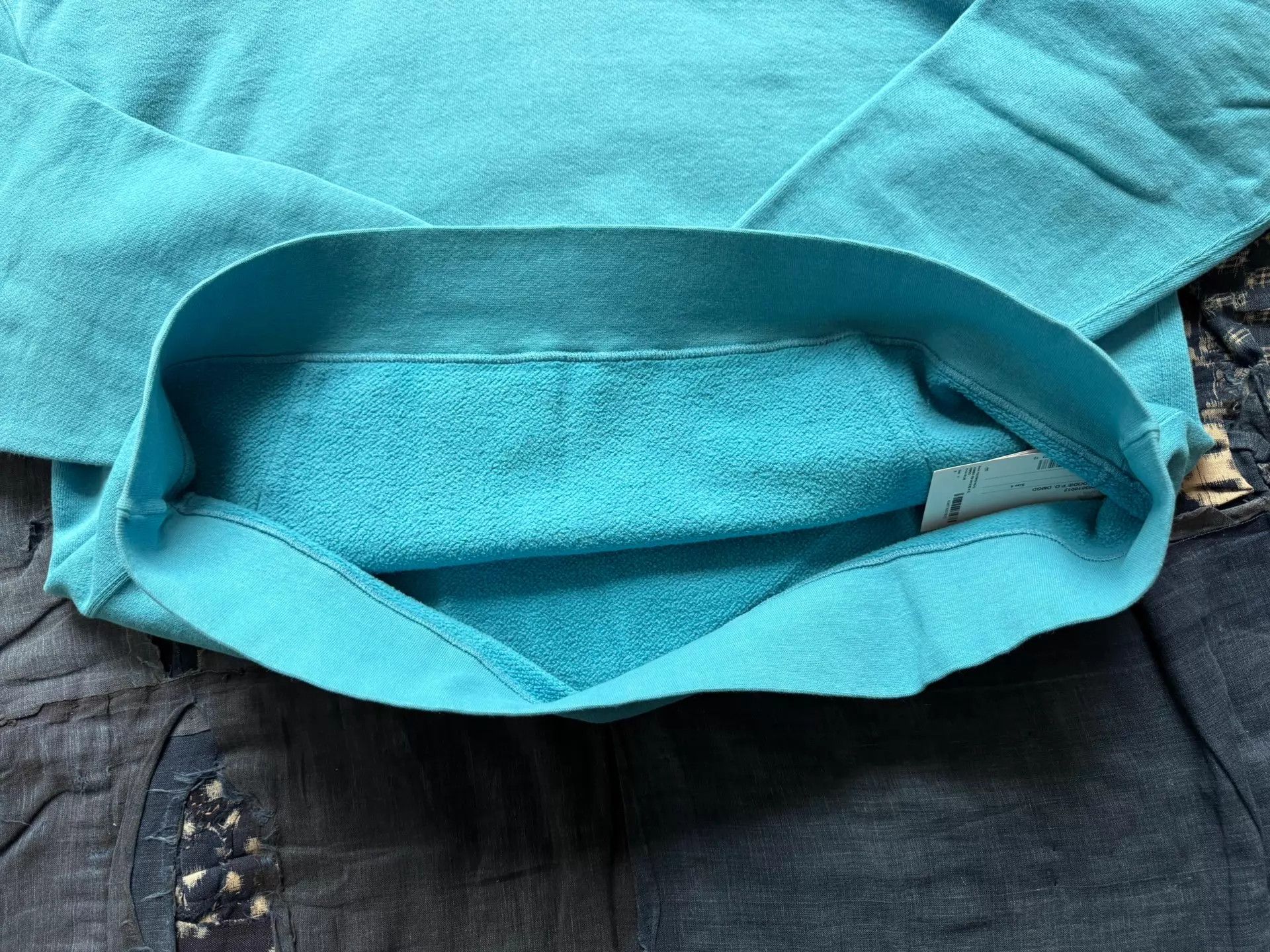 Visvim VISVIM 24AW ICT JUMBO SB DMGD HOODIE BLUE 4 Size US XL / EU 56 / 4 - 8 Thumbnail