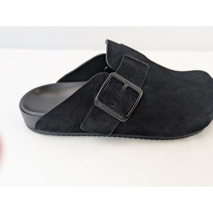 Balenciaga o1rshd1 Q:2 / Sunday Mule Slip On Sandals in Black Size US 9 / EU 42 - 5 Thumbnail