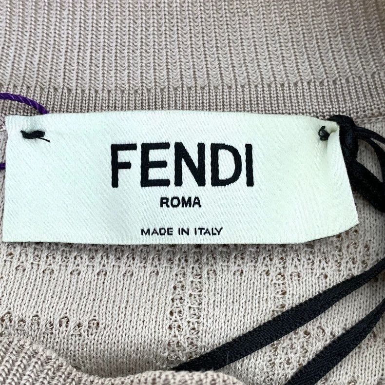 Fendi Fendi Logo Knit Long Sleeve Sweater 22 Size US S / EU 44-46 / 1 - 5 Thumbnail