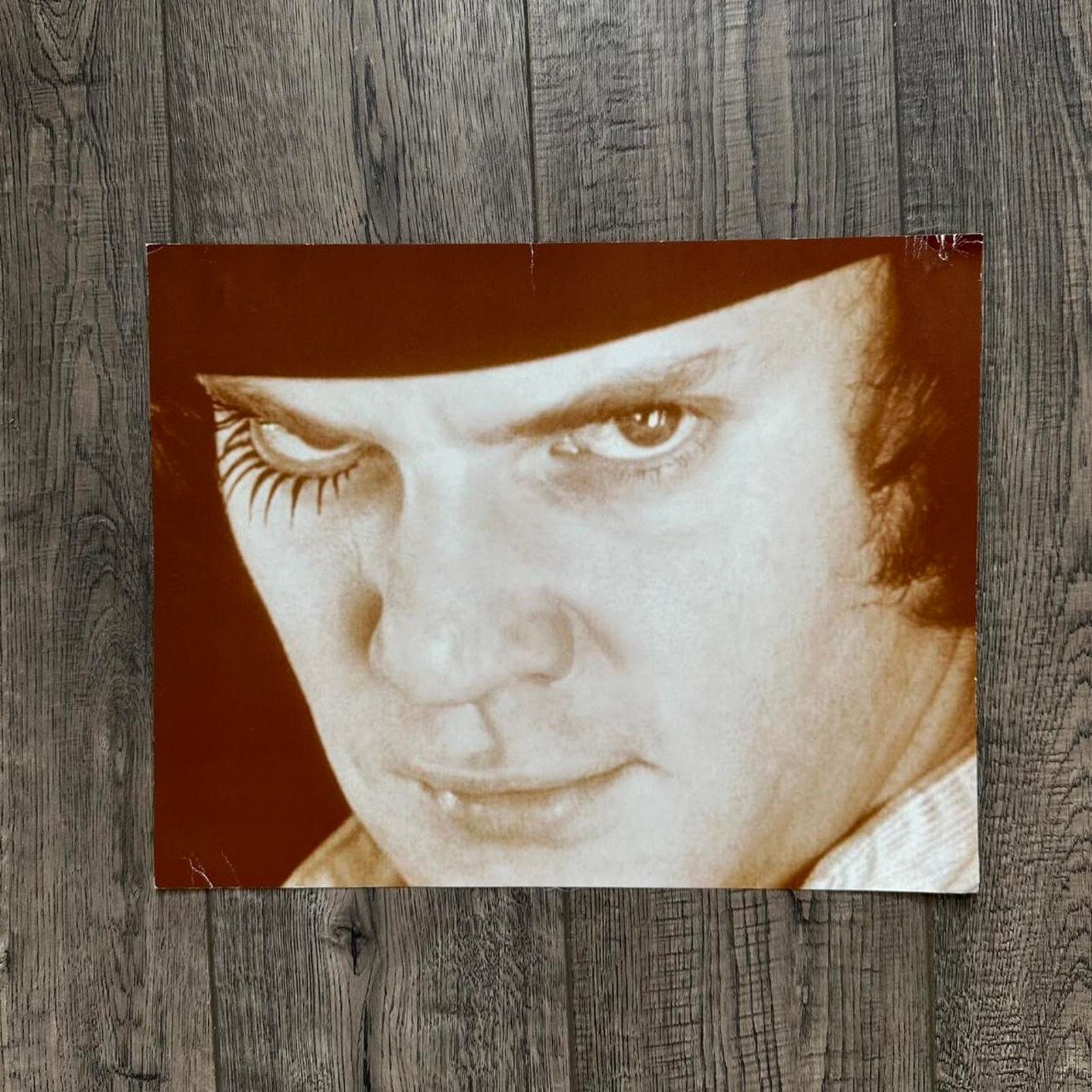 Vintage Vintage Clockwork Orange Stanley Kubrick Movie Promo Poster Size ONE SIZE - 1 Thumbnail