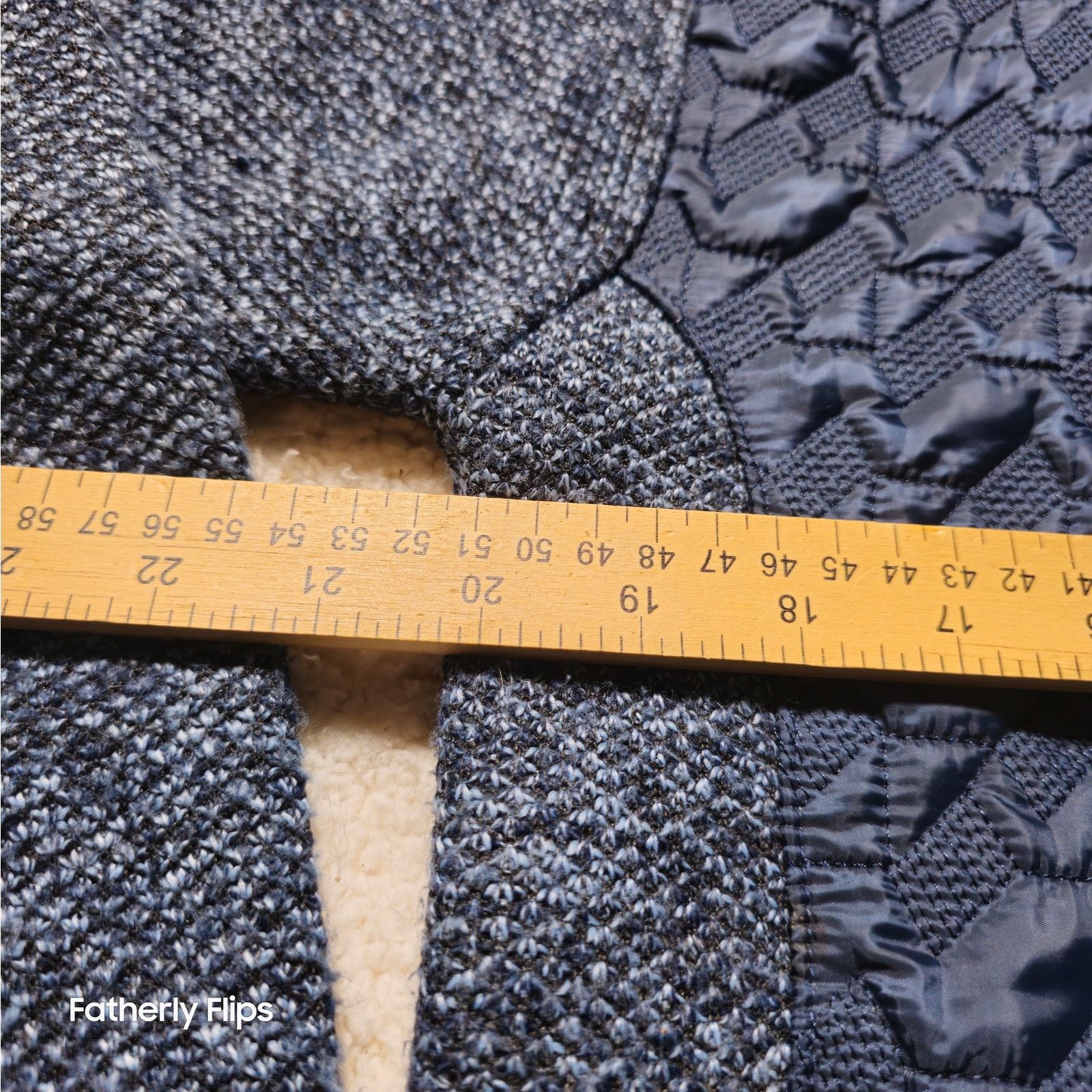Other Msmsse Men's Blue Fleece Lined Textured Sweater Jacket L Size US L / EU 52-54 / 3 - 10 Thumbnail