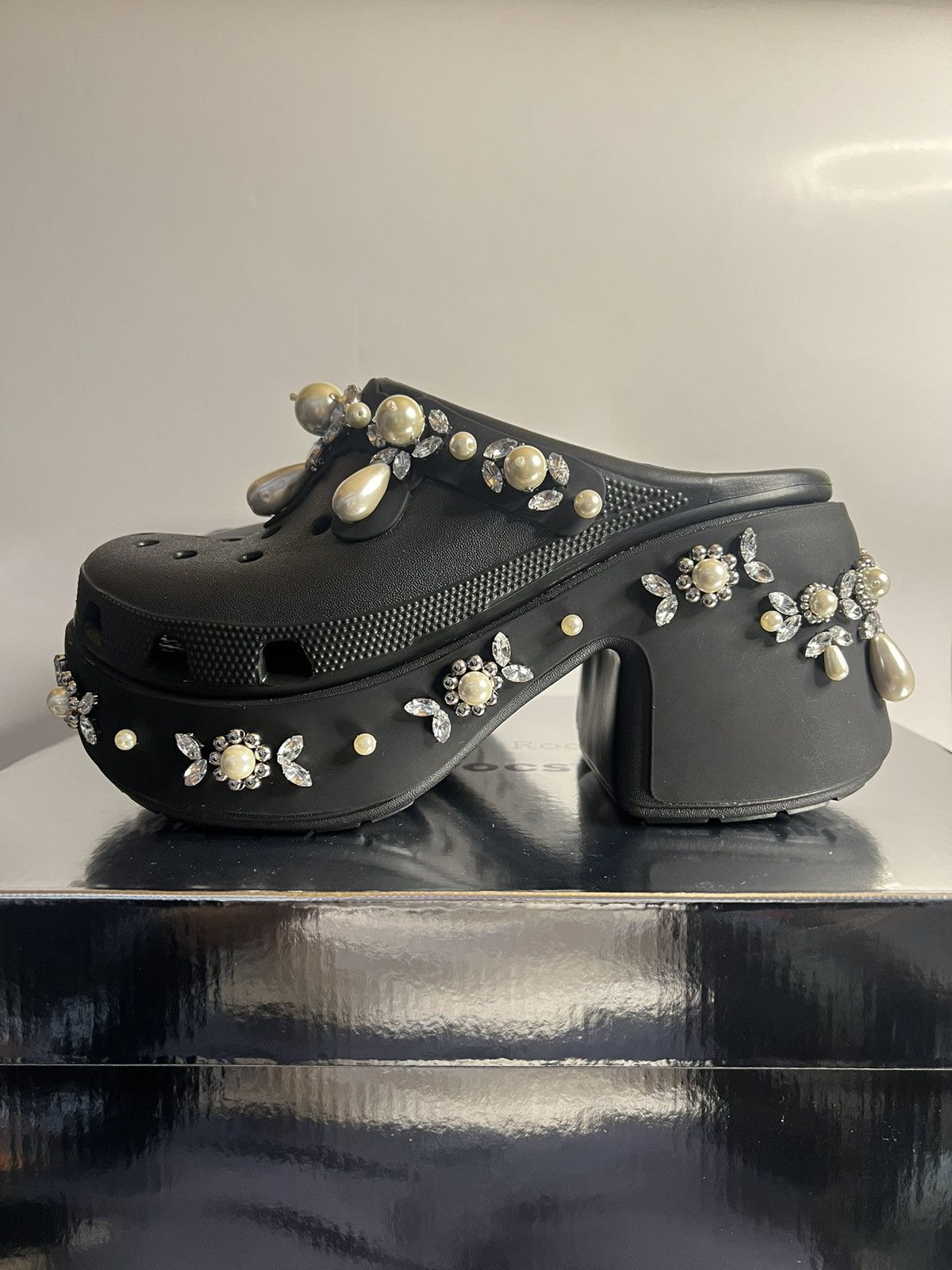 新品SIMONE ROCHA X CROCS Siren Spiked 25cm Simone Rocha Crocs Siren シモーネ ロシャ クロックス サイレン