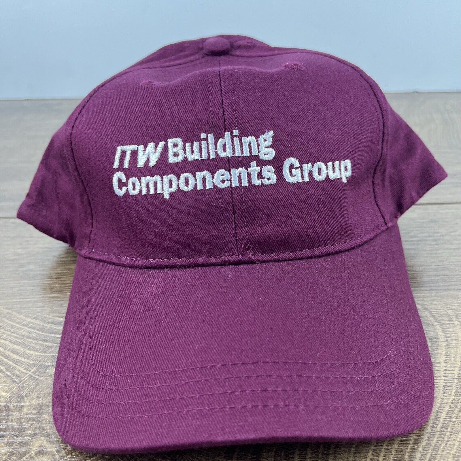 Other ITW Building Components Group Hat Red Cap Hat Adjustable Hat Size ONE SIZE - 4 Thumbnail