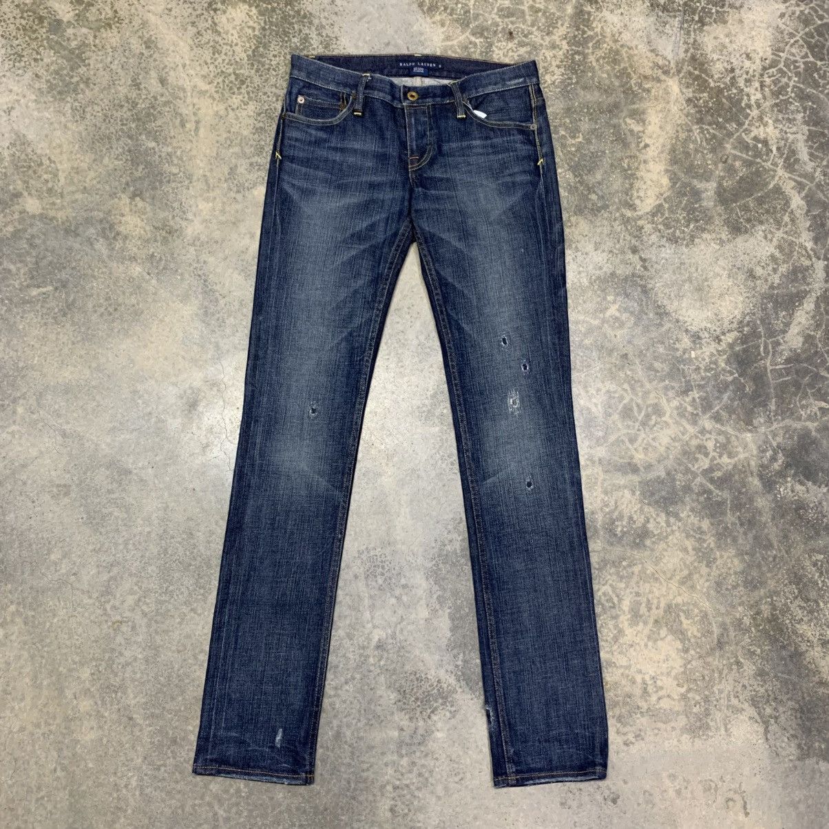 Ralph Lauren Y2k Ralph Lauren Blue Label Fall ‘07 Distressed Denim Size US 29 - 1 Thumbnail