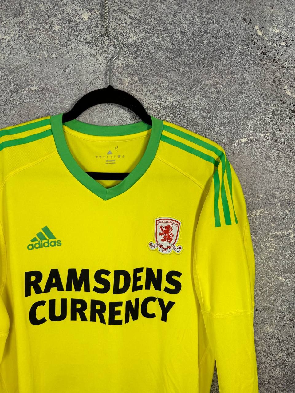 Adidas × Vintage Vintage Middlesbrough 2017/18 GK Adidas Soccer Jersey Size US L / EU 52-54 / 3 - 4 Thumbnail