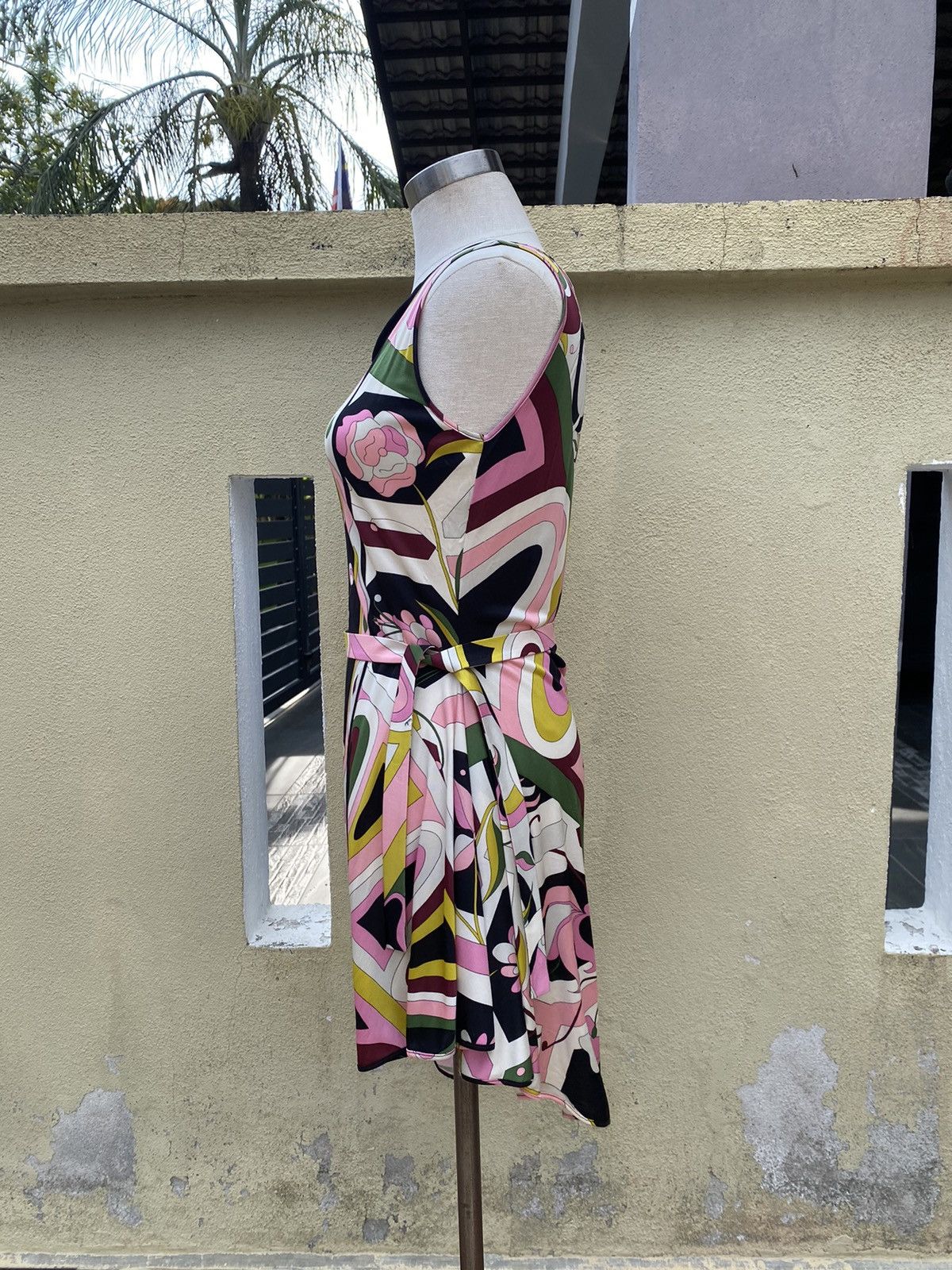 Emilio Pucci asymetrical silk dress Size XS / US 0-2 / IT 36-38 - 3 Thumbnail