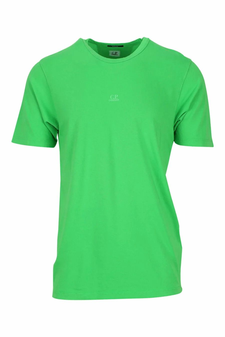 C.P. Company o1y1224 Logo Crewneck T-Shirt in Green Size US XL / EU 56 / 4 - 1 Thumbnail