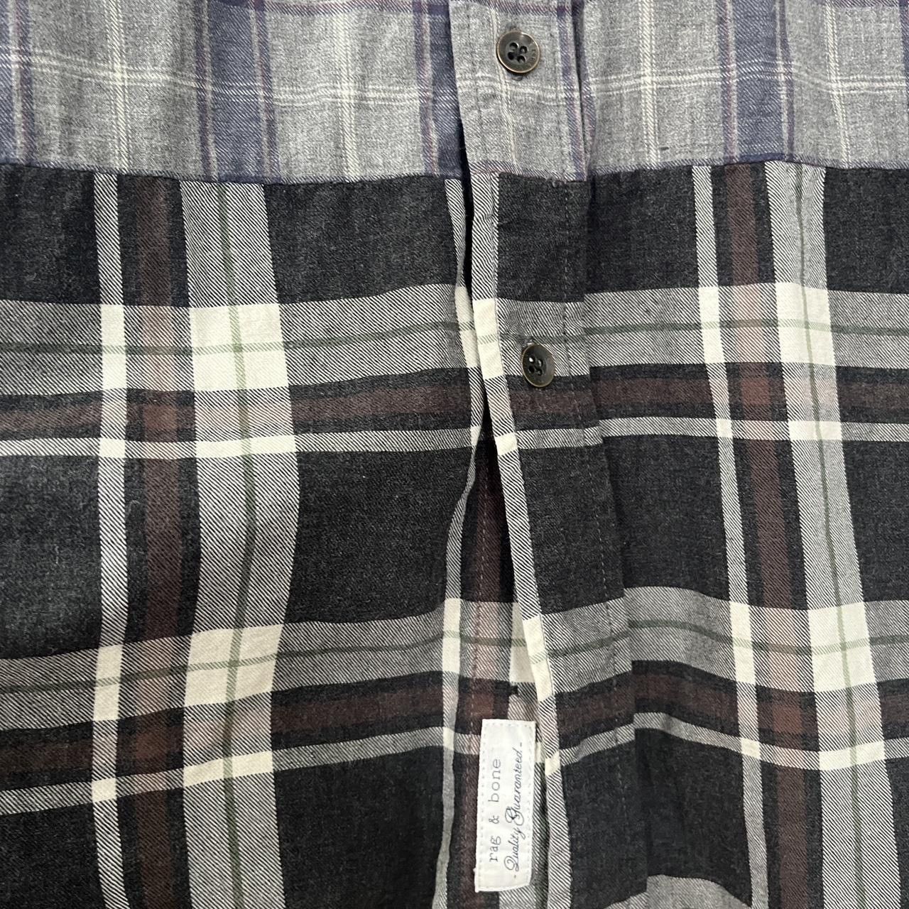Rag & Bone Rag & Bone x Bergdorf Goodman Mixed Plaid Flannel Size US S / EU 44-46 / 1 - 4 Thumbnail