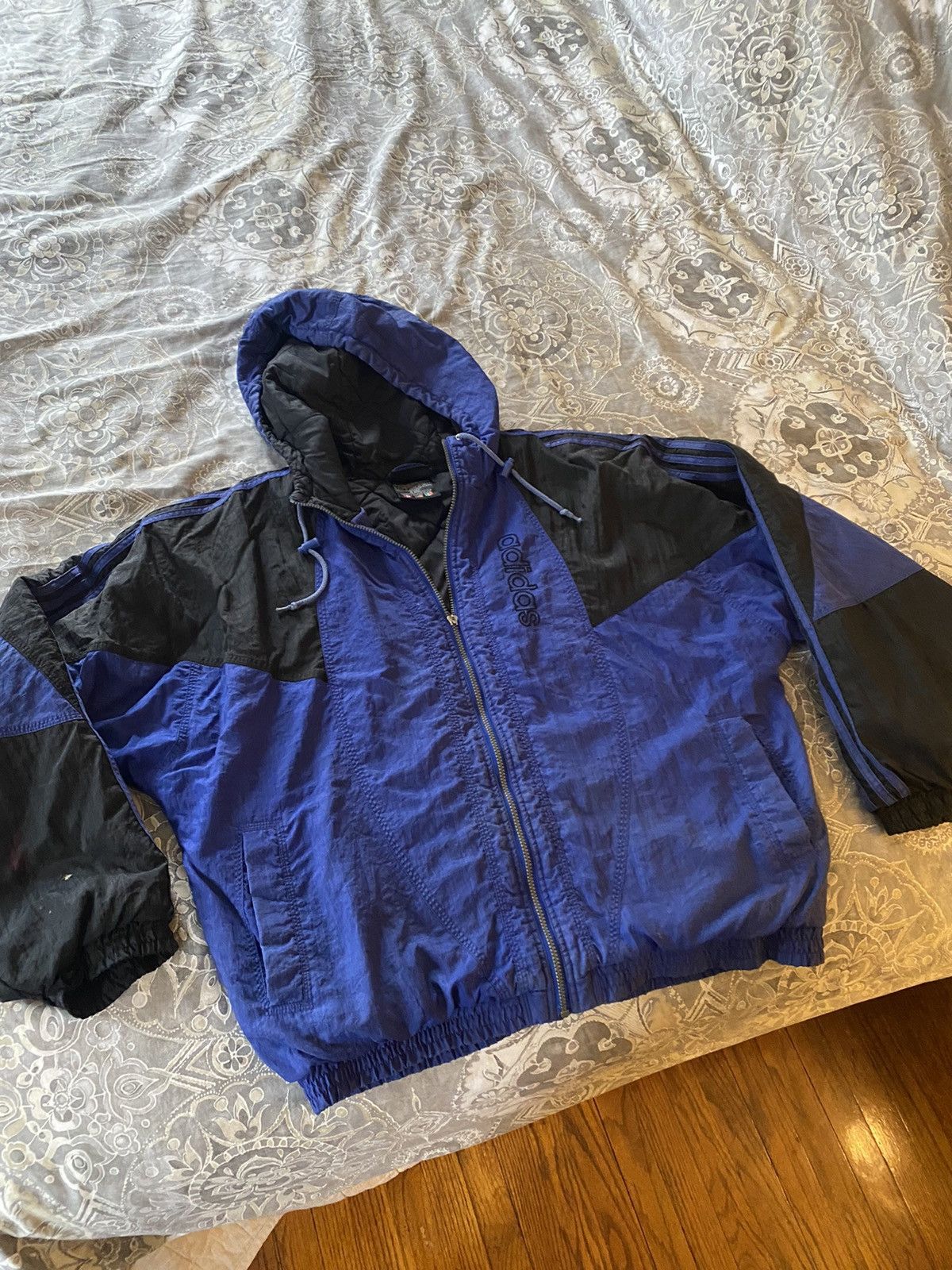 adidas long puffer