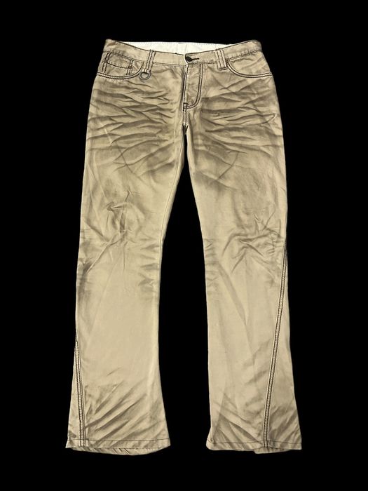 Japanese Brand RARE🔥BUFFALO BOBS DISTRESSED COTTON PANT | Grailed