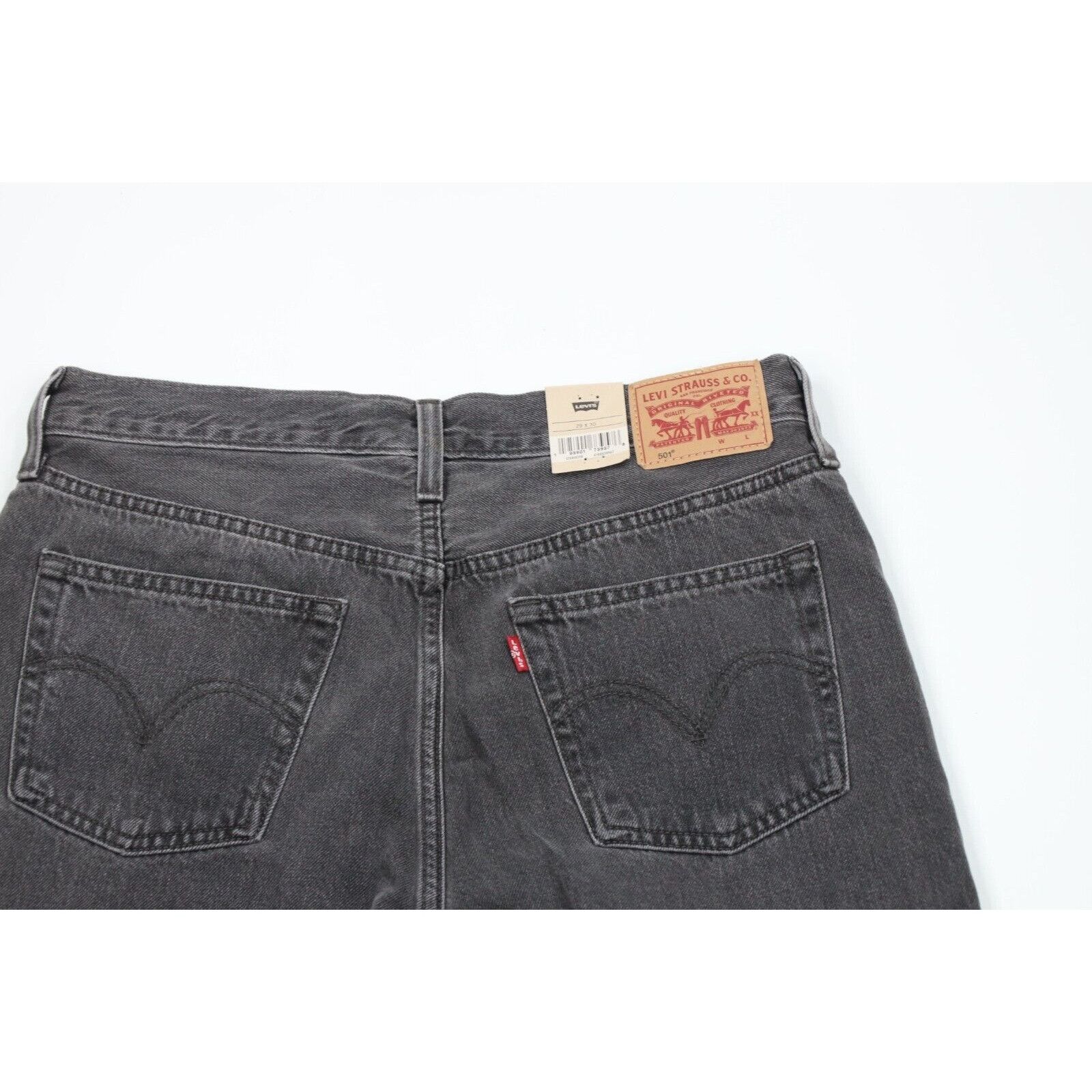 Levi's New Levis 501xx Original Fit Button Fly Raw Hem Jeans Size 29" - 8 Thumbnail