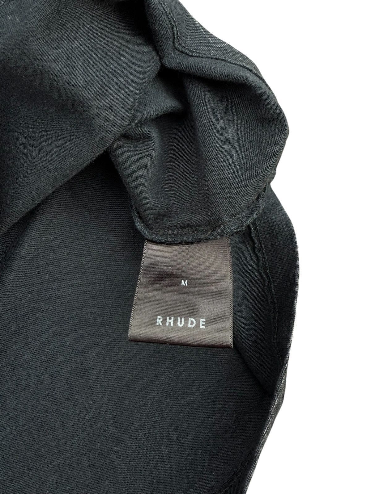 Rhude Rhude stone wash spell out t shirt Size US M / EU 48-50 / 2 - 3 Thumbnail