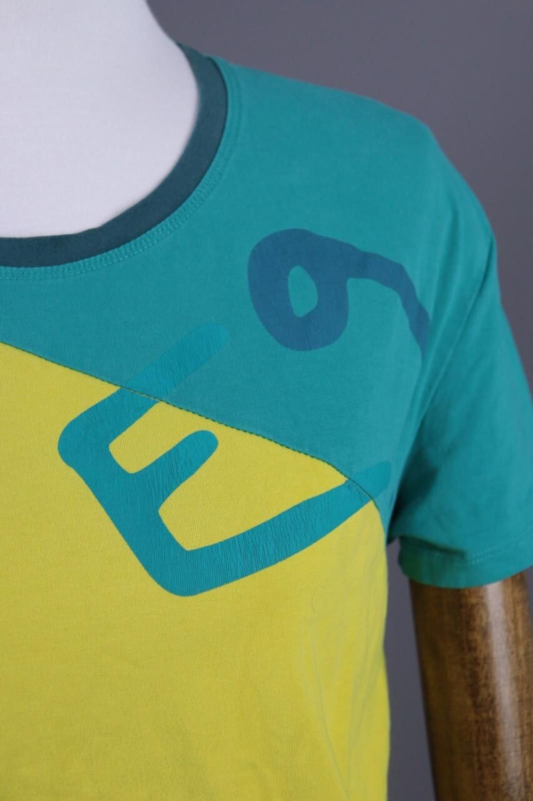 Zadig & Voltaire E9 Green Coloblock Short Sleeve Summer T-Shirt Size S Size S / US 4 / IT 40 - 5 Thumbnail