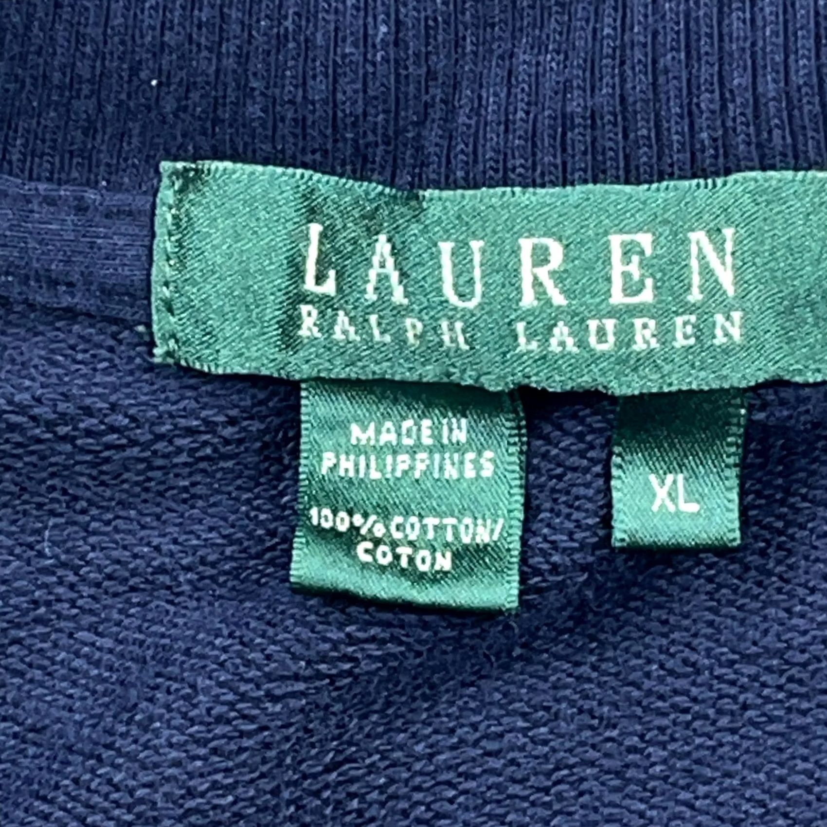 Ralph Lauren VINTAGE Lauren Ralph Lauren Jacket Women XL Navy Blue Snap Button Nautical LRL Size XL / US 12-14 / IT 48-50 - 4 Thumbnail