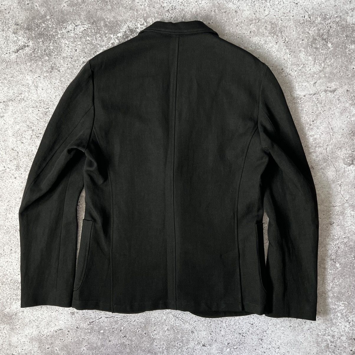 Neil Barrett Neil Barrett Black Blazer Jacket Italy Wool Linen Blend Size US M / EU 48-50 / 2 - 8 Thumbnail