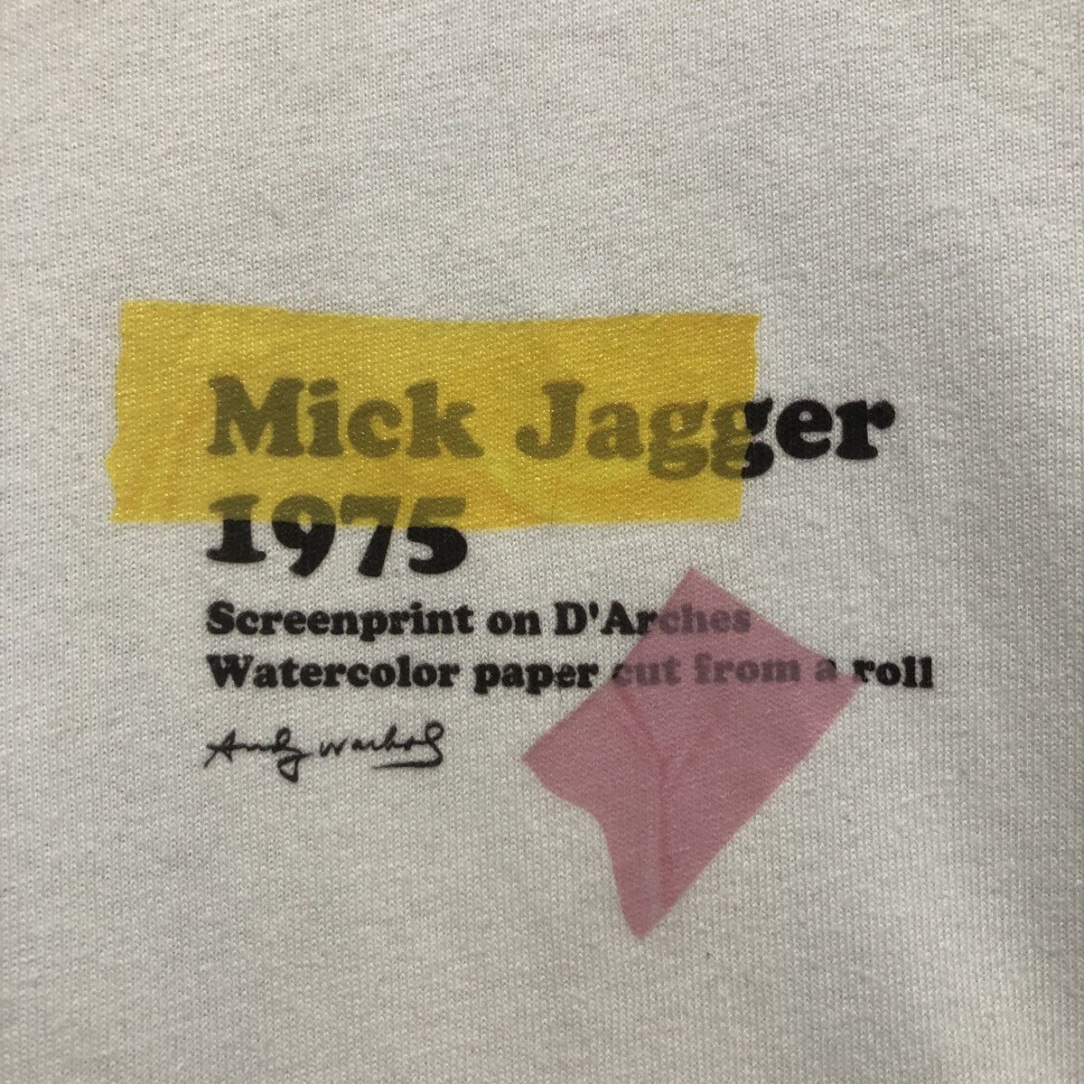 Andy Warhol × Uniqlo Uniqlo x Andy Warhol Mick Jagger T-Shirt Size US L / EU 52-54 / 3 - 5 Thumbnail