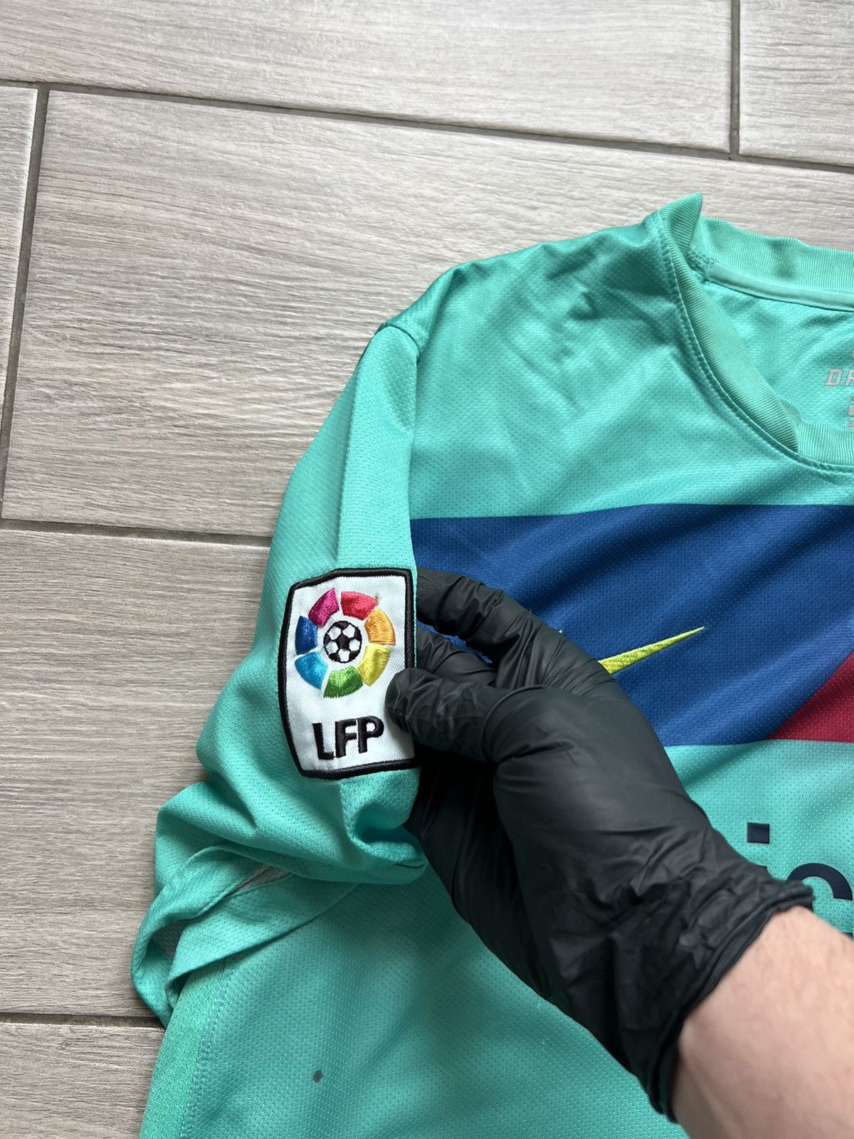 Other Vintage Nike Barcelona Soccer Jersey Away Mint Rare Size US XL / EU 56 / 4 - 7 Thumbnail