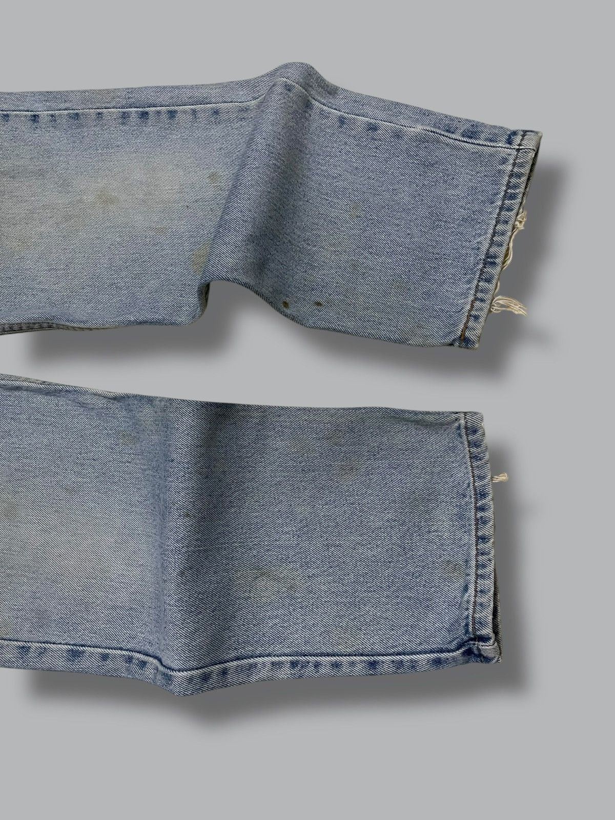 Levi's Vintage Clothing Vintage 1990s Designer Levis 550 Relaxed Fit Blue Denim Size US 28 / EU 44 - 5 Thumbnail