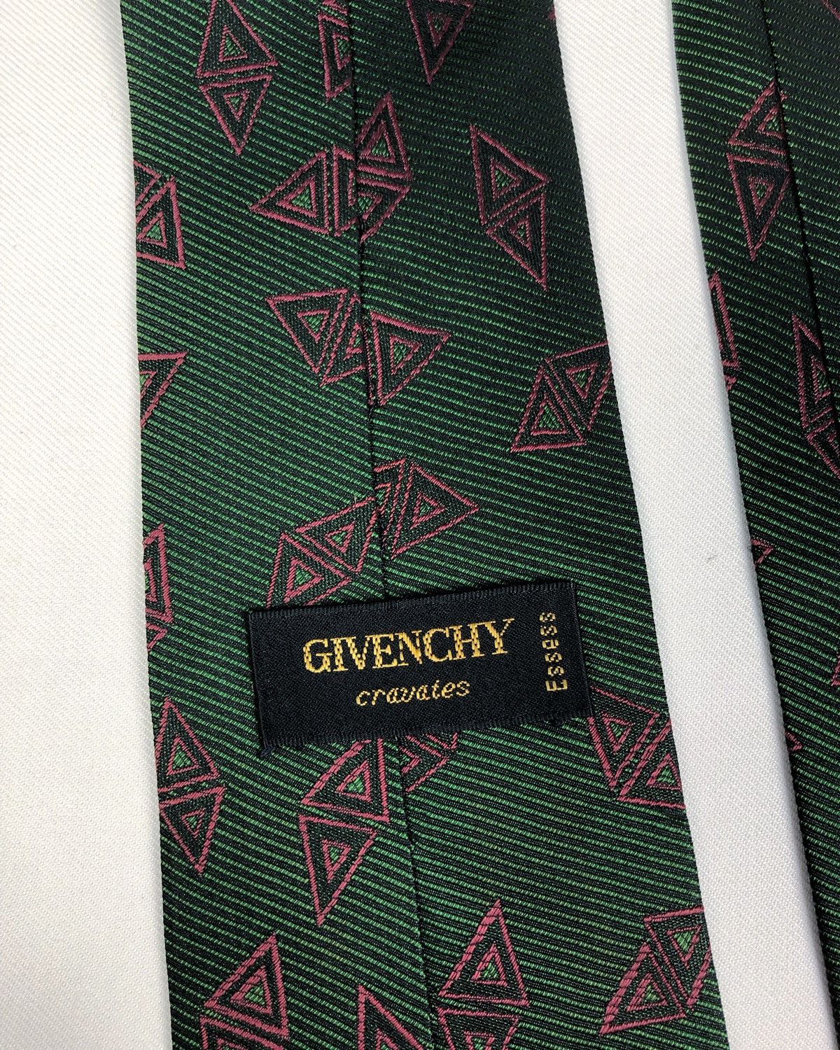 Givenchy Rare Vintage Givenchy Silk Tie Made in France Size ONE SIZE - 7 Thumbnail