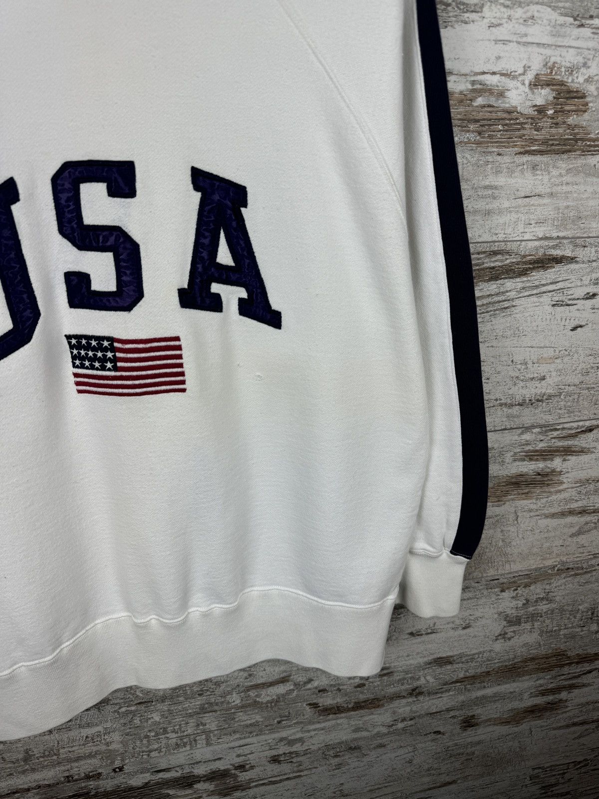 Polo Ralph Lauren × Vintage Mens Vintage Polo Ralph Lauren Sport USA sweatshirt big logo Size US S / EU 44-46 / 1 - 4 Thumbnail