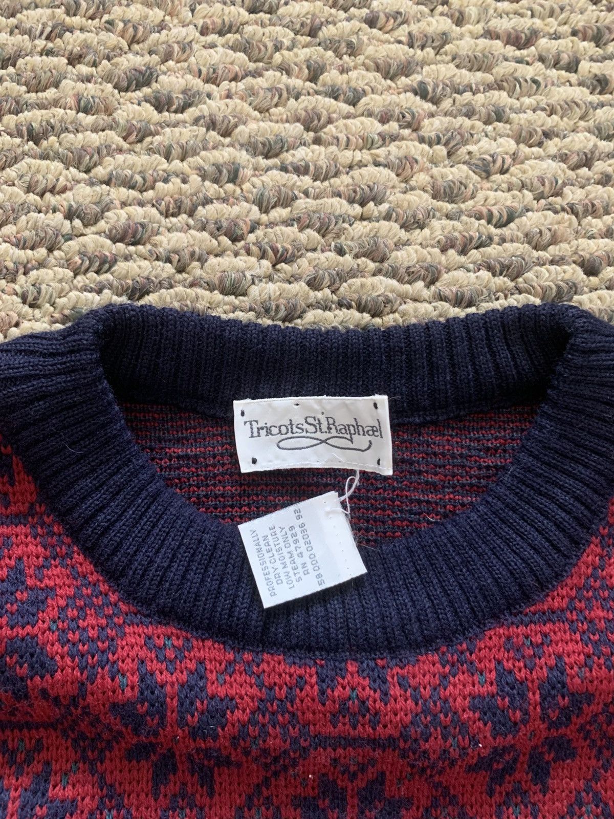 Tricots St. Raphael Vintage Tricots Van Raphael LLBean Knit Wool Sweater Size XL Size US XL / EU 56 / 4 - 6 Thumbnail