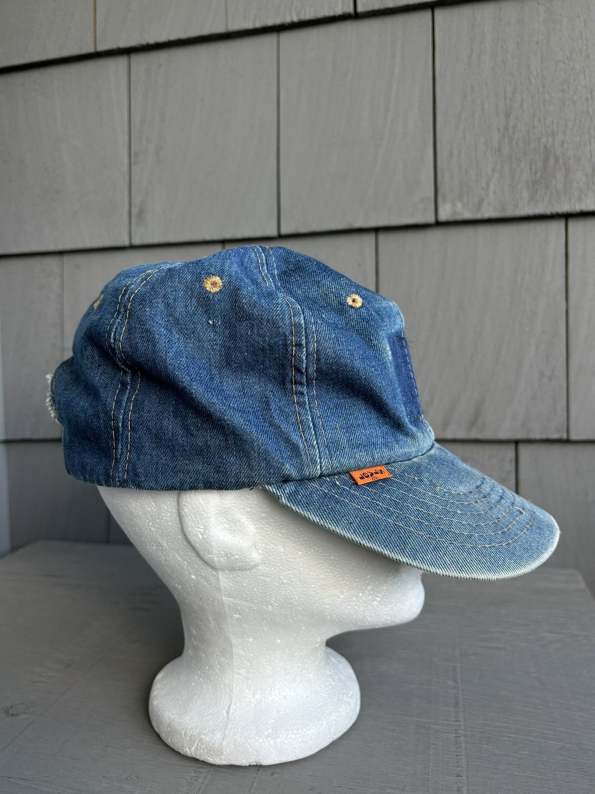 Levi's Vintage Levi's Hat Orange Tab 80s Denim Baseball Snapback Size ONE SIZE - 11 Thumbnail