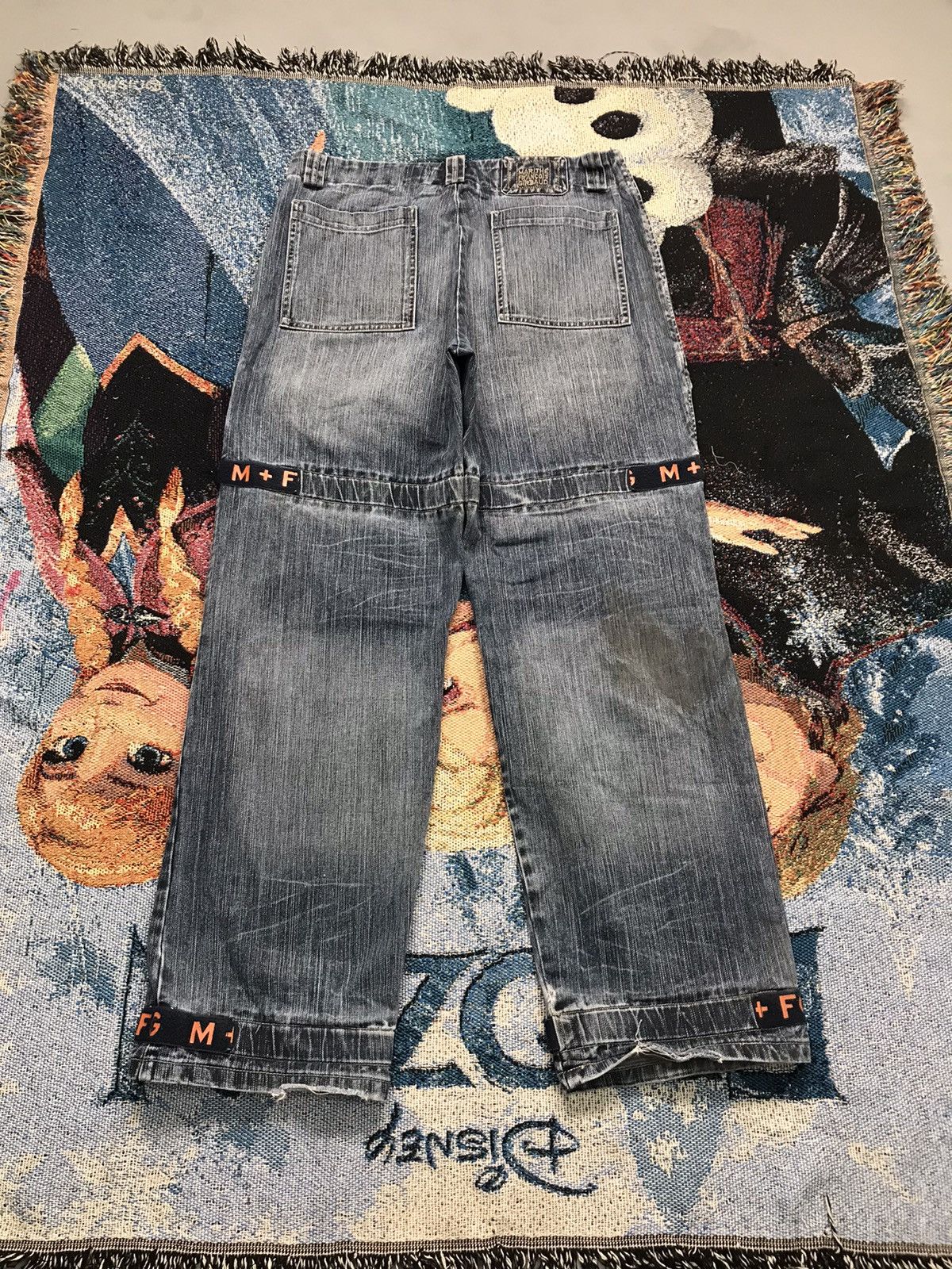 Marithe + Francois Girbaud Vintage marithe & Francois girbaud cargo denim Size US 36 / EU 52 - 2 Thumbnail