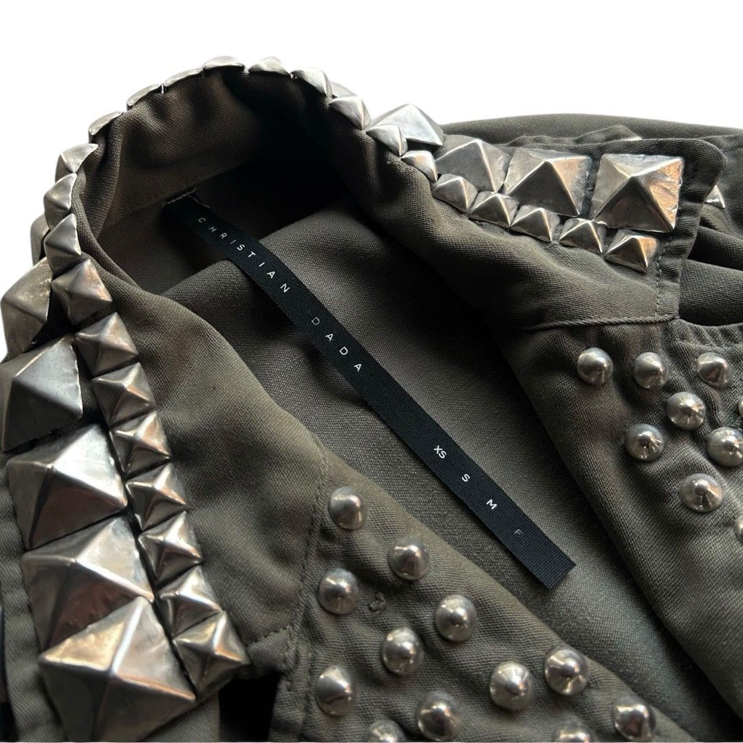 Christian Dada Christian Dada Studded military jacket Size US M / EU 48-50 / 2 - 4 Thumbnail