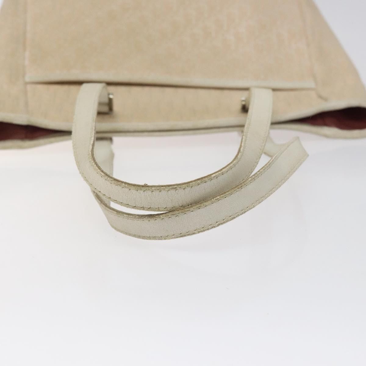 Dior DIOR Trotter Canvas Tote Bag Pink Silver Size ONE SIZE - 7 Thumbnail