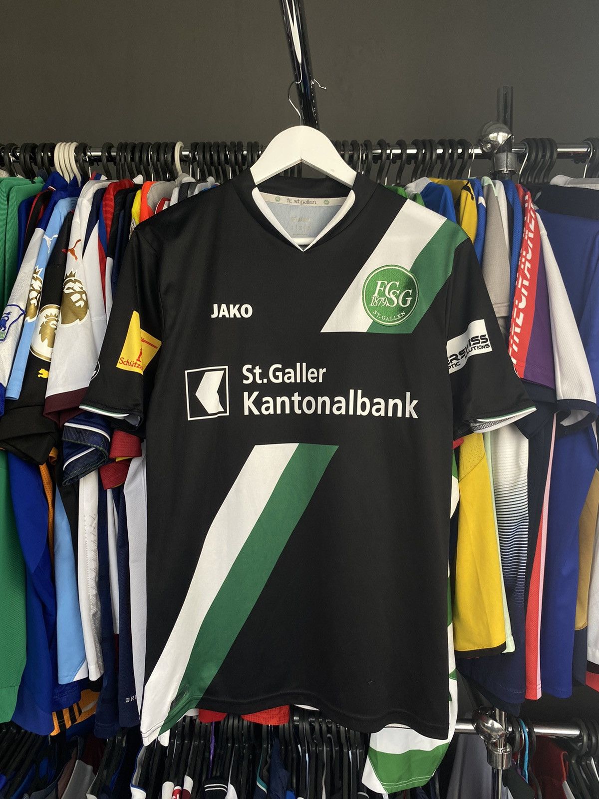 Vintage 2013/14 JAKO ST. GALLEN THIRD SOCCER FOOTBALL JERSEY SHIRT Size US S / EU 44-46 / 1 - 1 Thumbnail