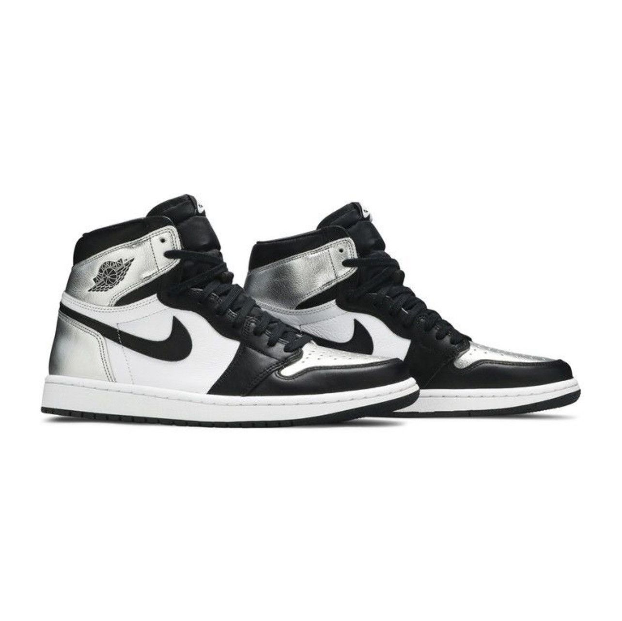 Wmns Air Jordan 1 Retro High OG 'Silver Toe'